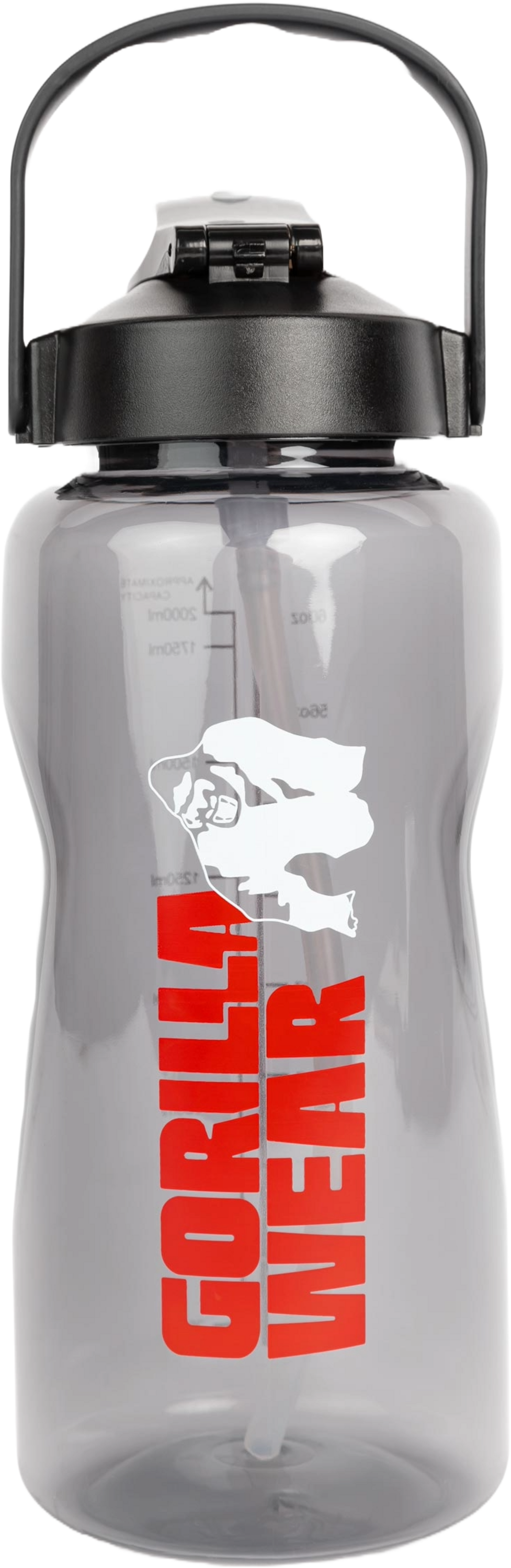 GORILLA WEAR, Water Bottle With Sleeve 2 L