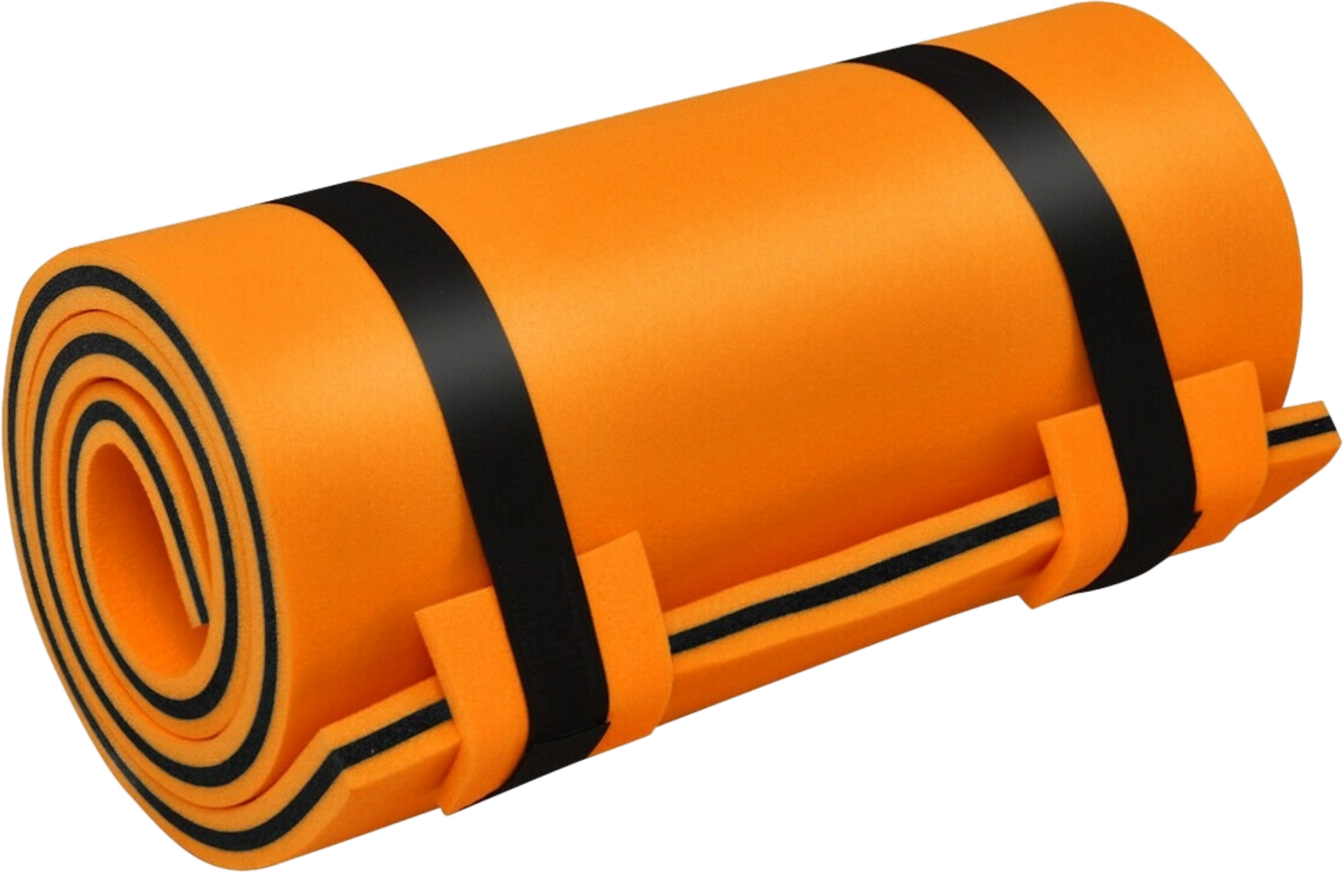 B2X, Water Mat Swimming Mat Water Bed Water Mattress Swimming Island 60kg Load Capacity 210 X 66cm Orange