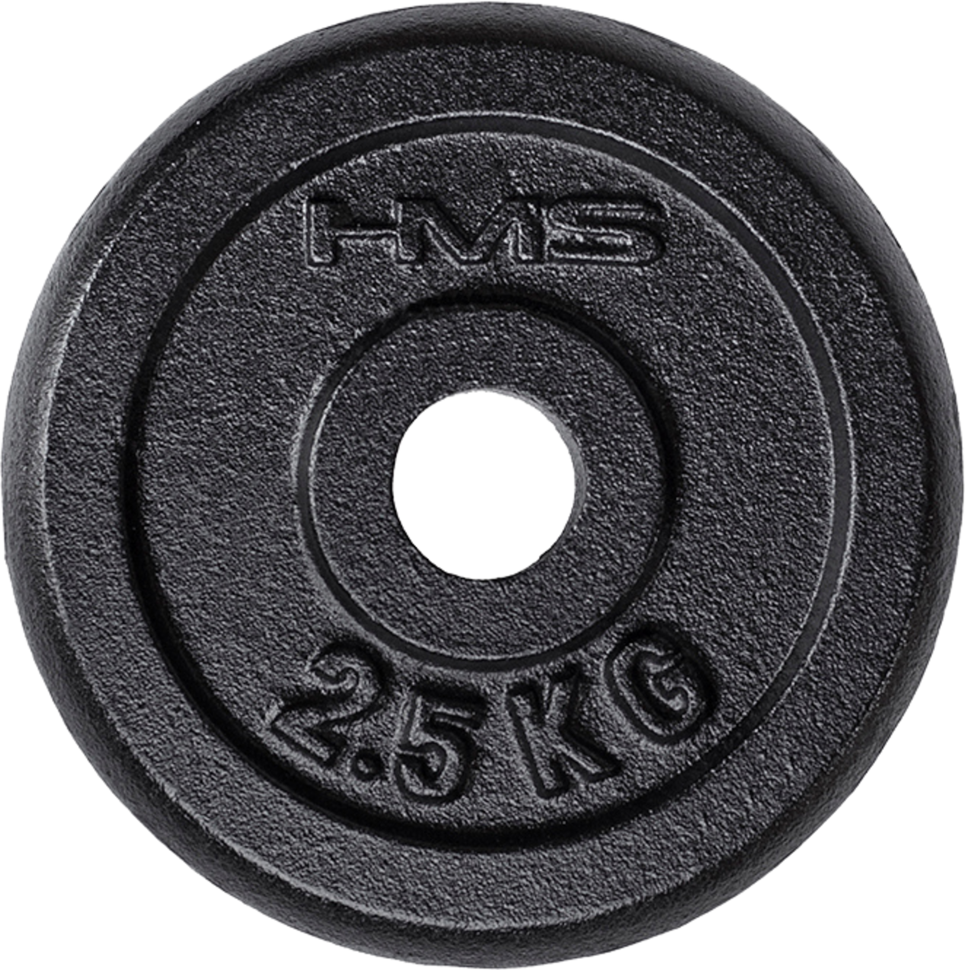 NORTHIX, Weight Plate 2.5 Kg, Black, Cast Iron