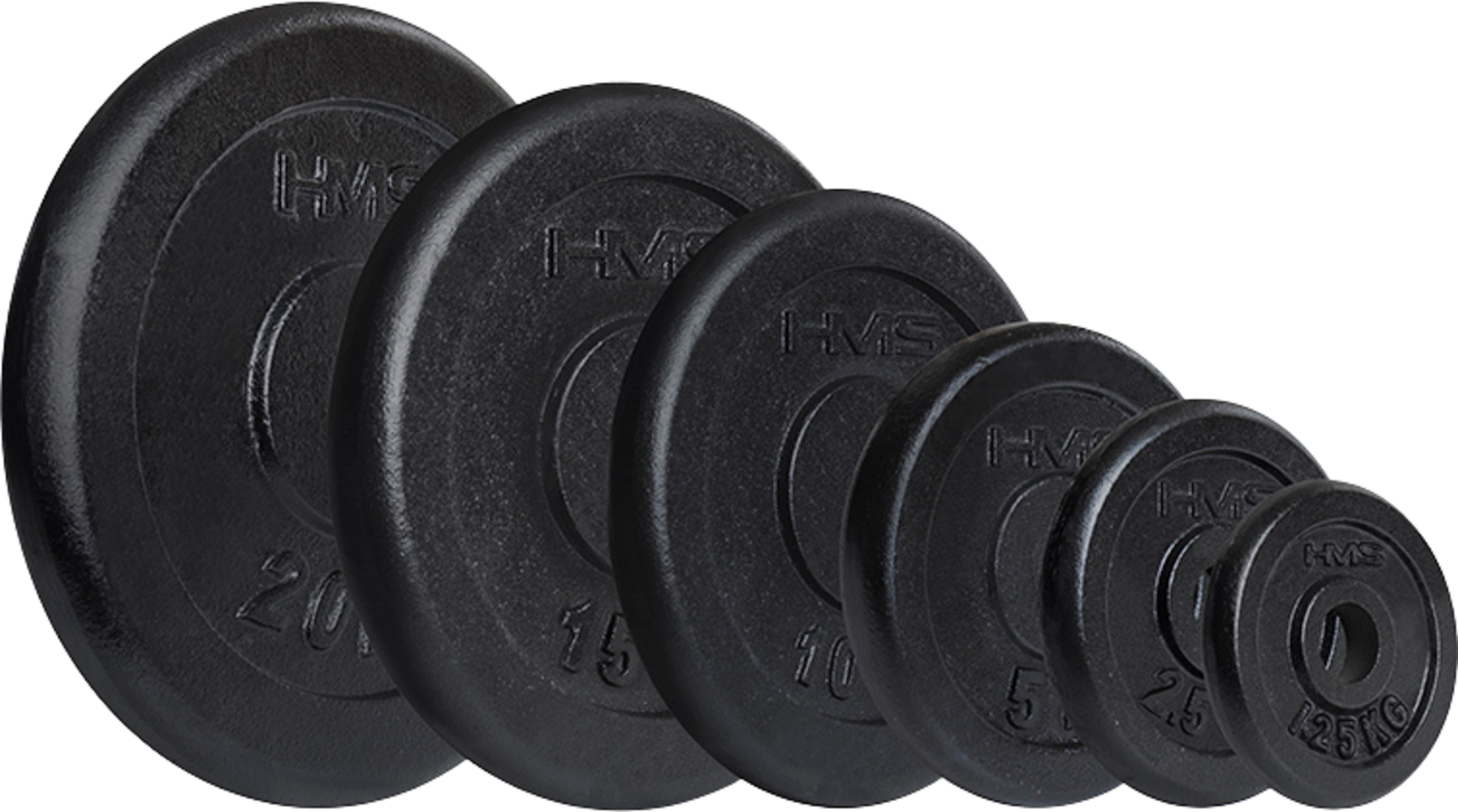 NORTHIX, Weight Plate 2.5 Kg, Black, Cast Iron