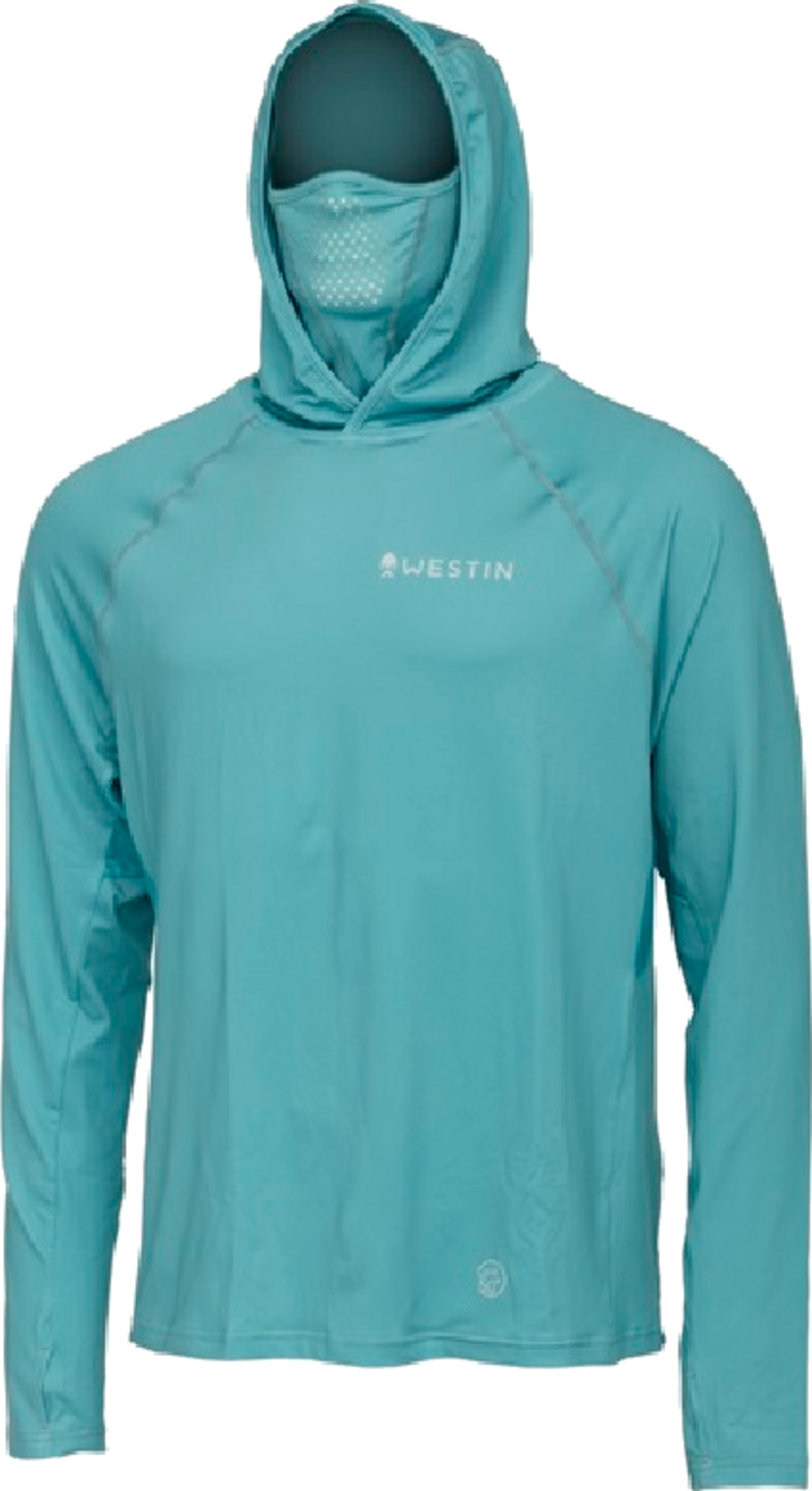 WESTIN, Westin Bay Upf Hoodie With Neck Gaiter Sea Breeze
