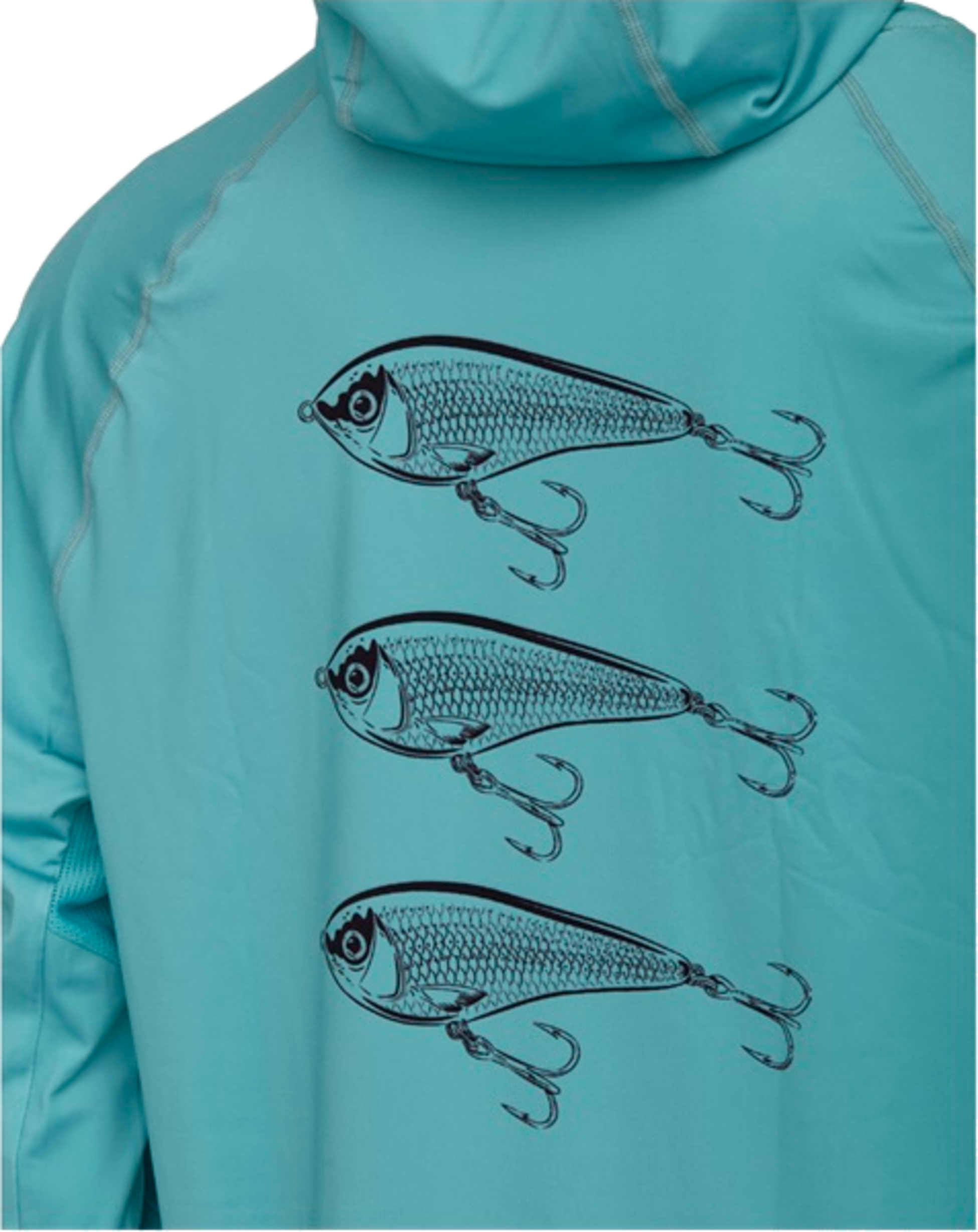 WESTIN, Westin Bay Upf Hoodie With Neck Gaiter Sea Breeze