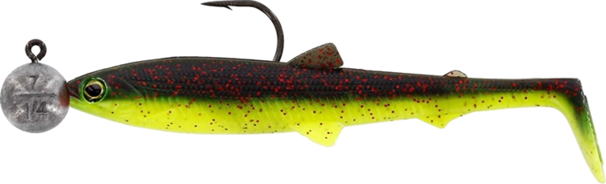 WESTIN, Westin Bullteez 9,5cm R 'n R 7g #4/0 Black/chartreuse 1pcs