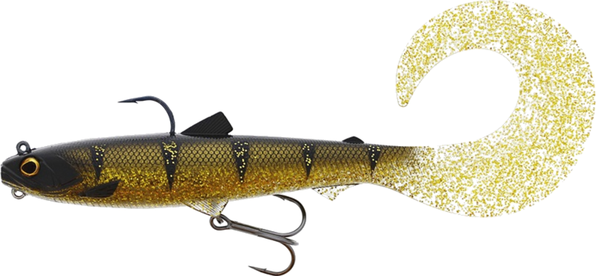 WESTIN, Westin Bullteez Curltail R 'n R 21cm 73g Sinking Cola Perch 1pcs