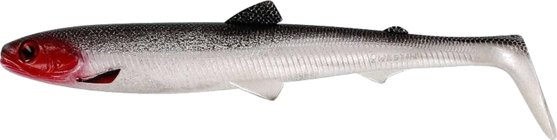 WESTIN, Westin Bullteez Shadtail 18cm 53g Redlight 1pcs