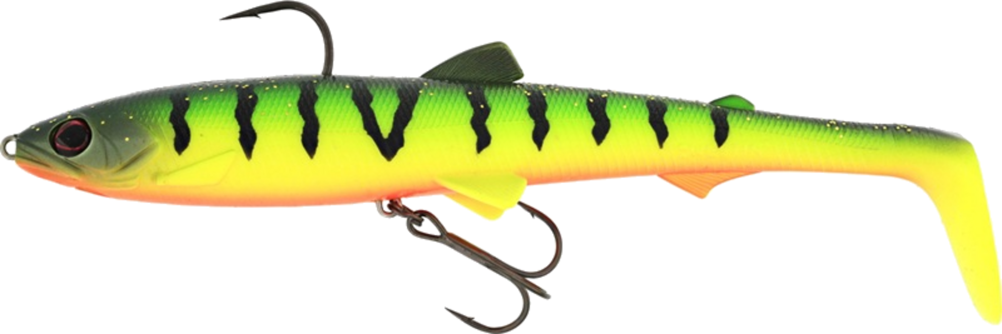 WESTIN, Westin Bullteez Shadtail R2f 18cm 70g Sinking Tiger Perch 1pcs