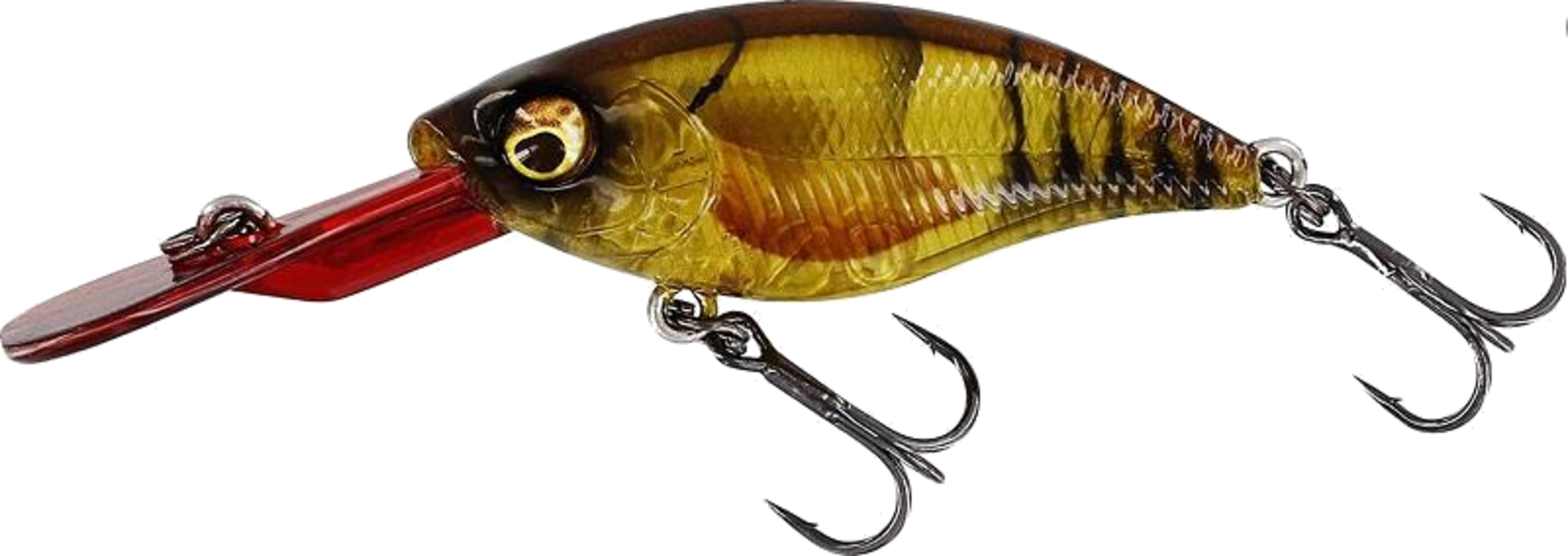 WESTIN, Westin Buzzbite Crankbait 4cm 4g Low Floating Clear Brown Craw