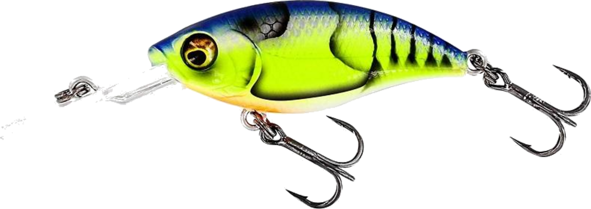 WESTIN, Westin Buzzbite Crankbait 5cm 6g Suspending Chartreuse Blue Craw