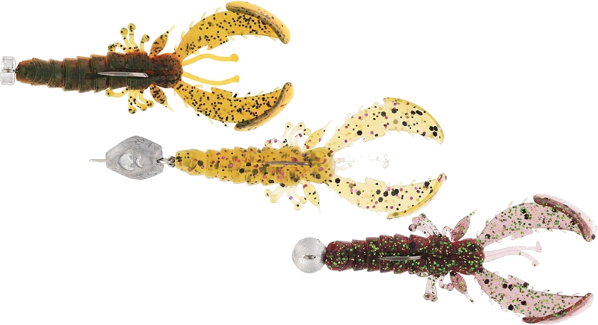 WESTIN, Westin Crecraw Slim R 'n R 5,5cm 1g/2,5g/3,5g Clear Water Mix 22 3pcs