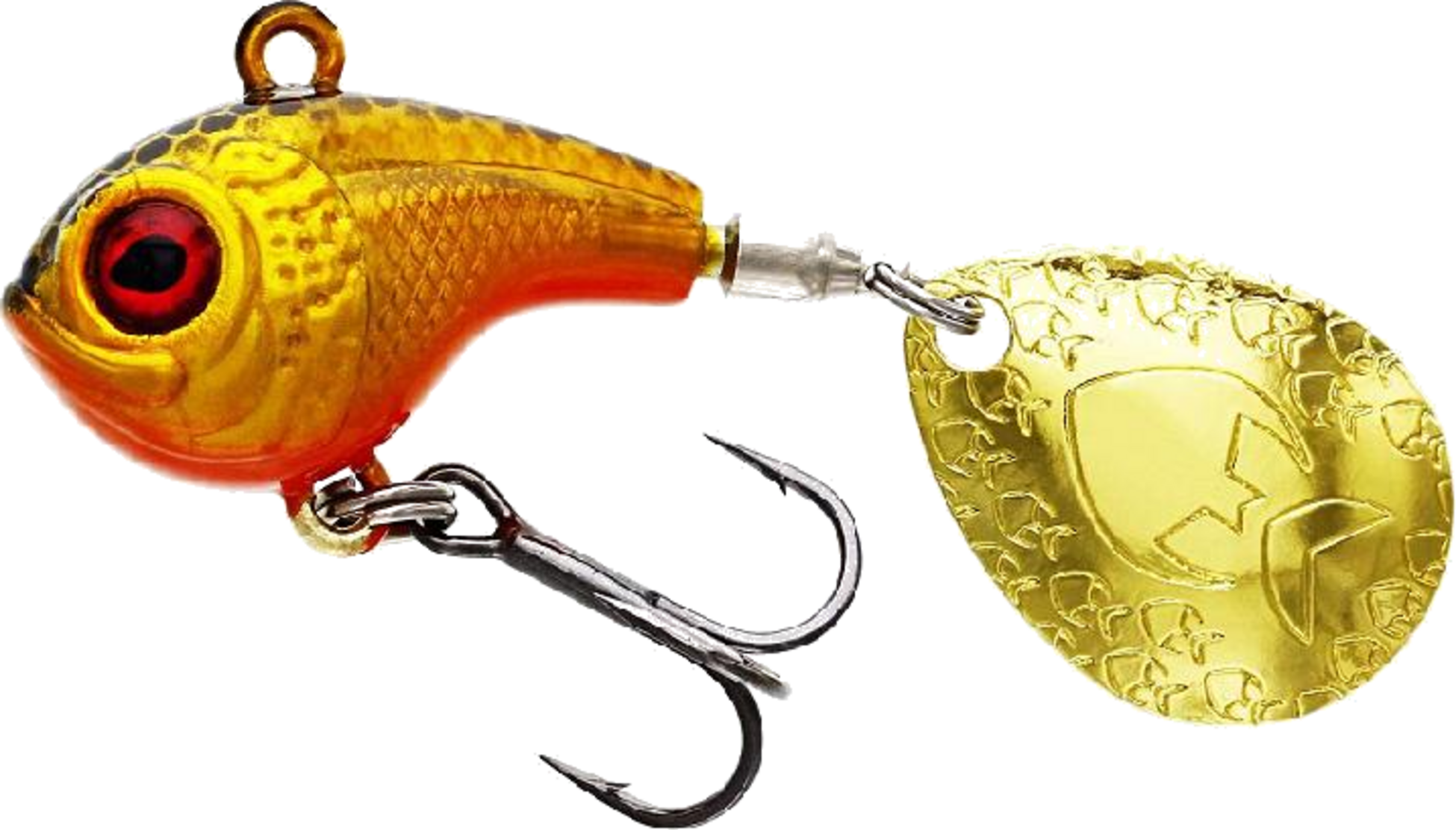 WESTIN, Westin Dropbite Spin Tail Jig 3,4cm 17g Gold Rush