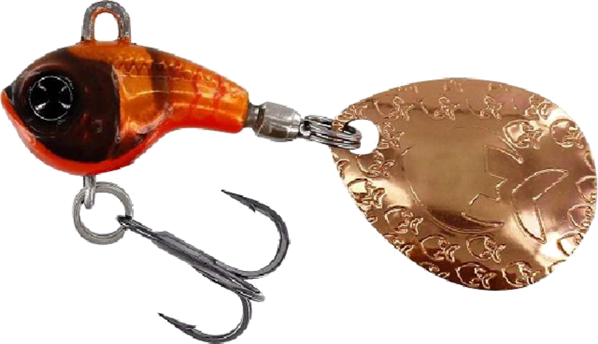 WESTIN, Westin Dropbite Tungsten Spin Tail Jig 2cm 13g Fire Craw