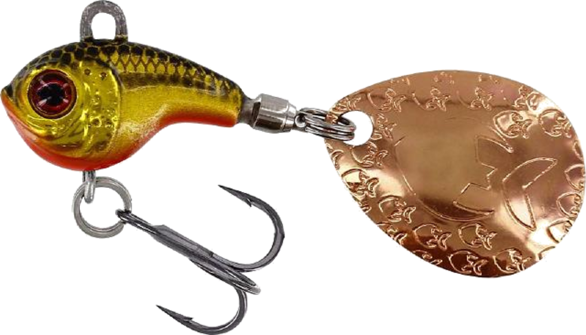 WESTIN, Westin Dropbite Tungsten Spin Tail Jig 2cm 13g Gold Rush