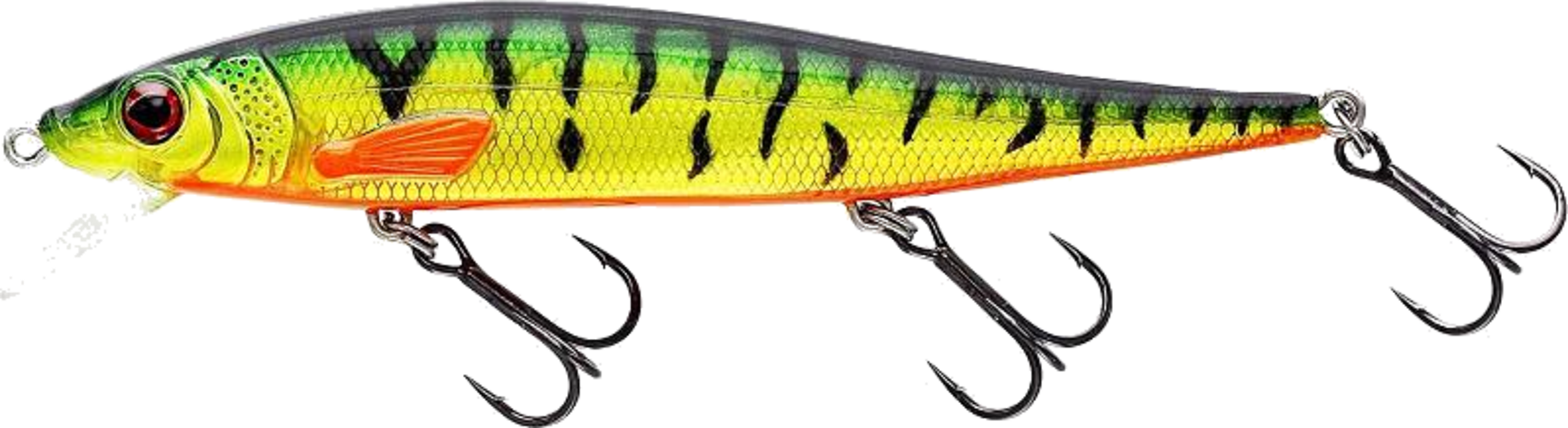 WESTIN, Westin Jerkbite Sr 11cm 13,5g Suspending Firetiger Flash