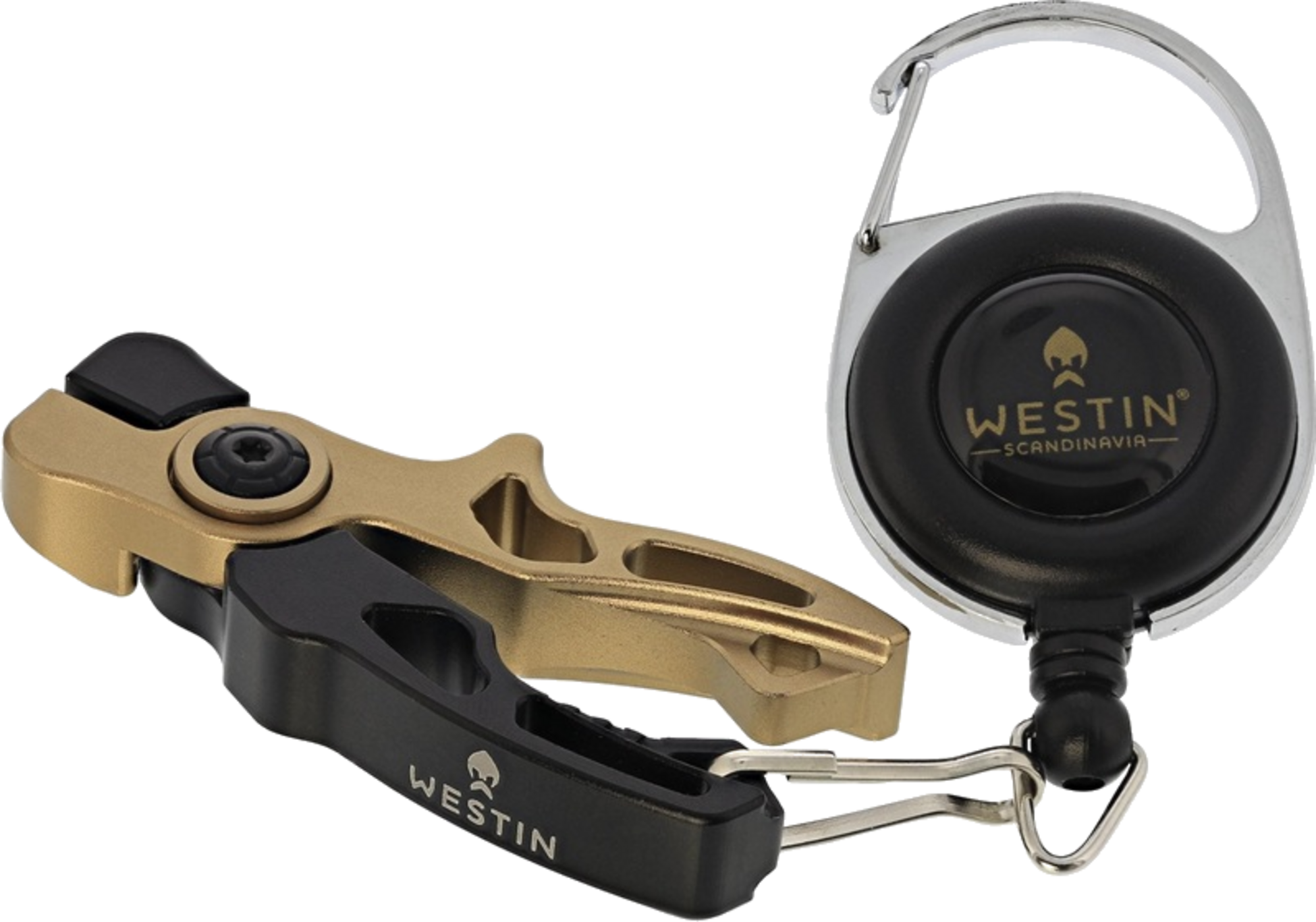WESTIN, Westin Micro Line Cutter + Pin On Reel Black Sand