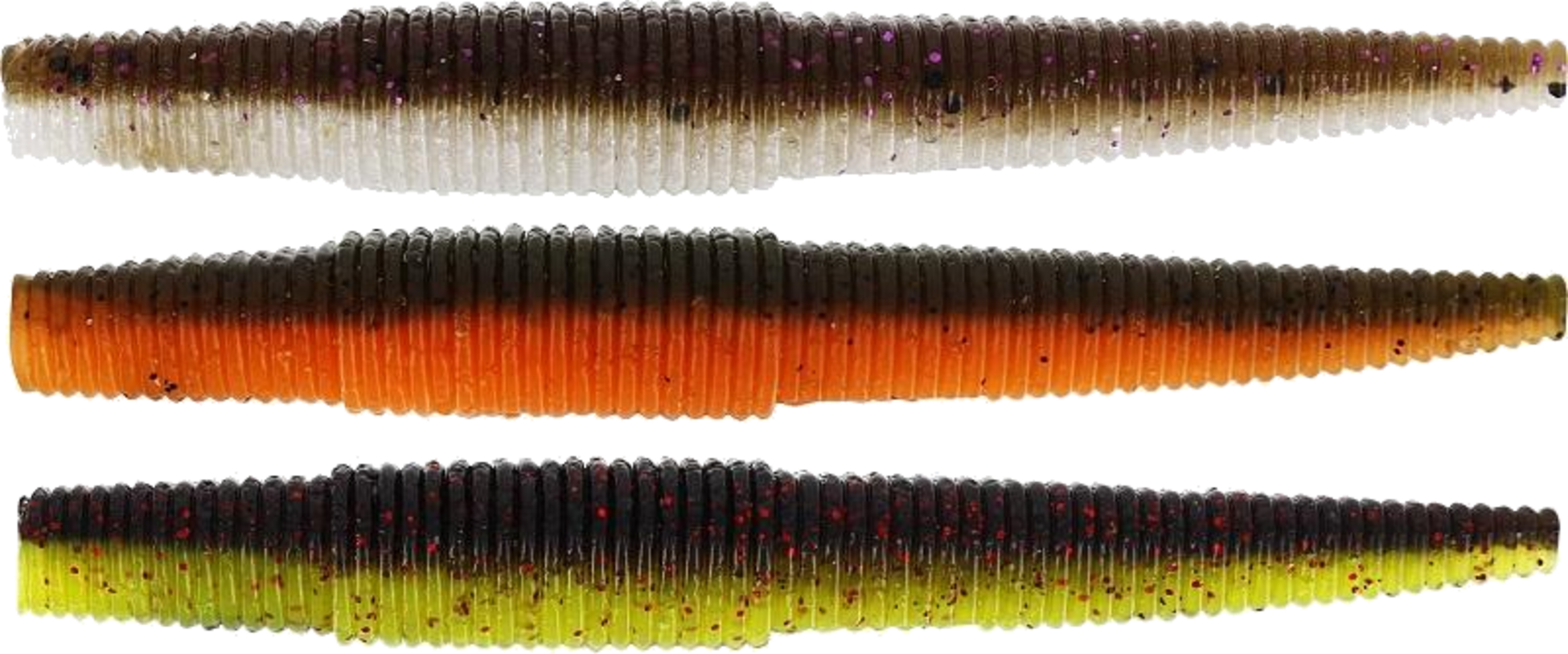 WESTIN, Westin Ned Worm 9cm 5g Dark Water Mix 6pcs
