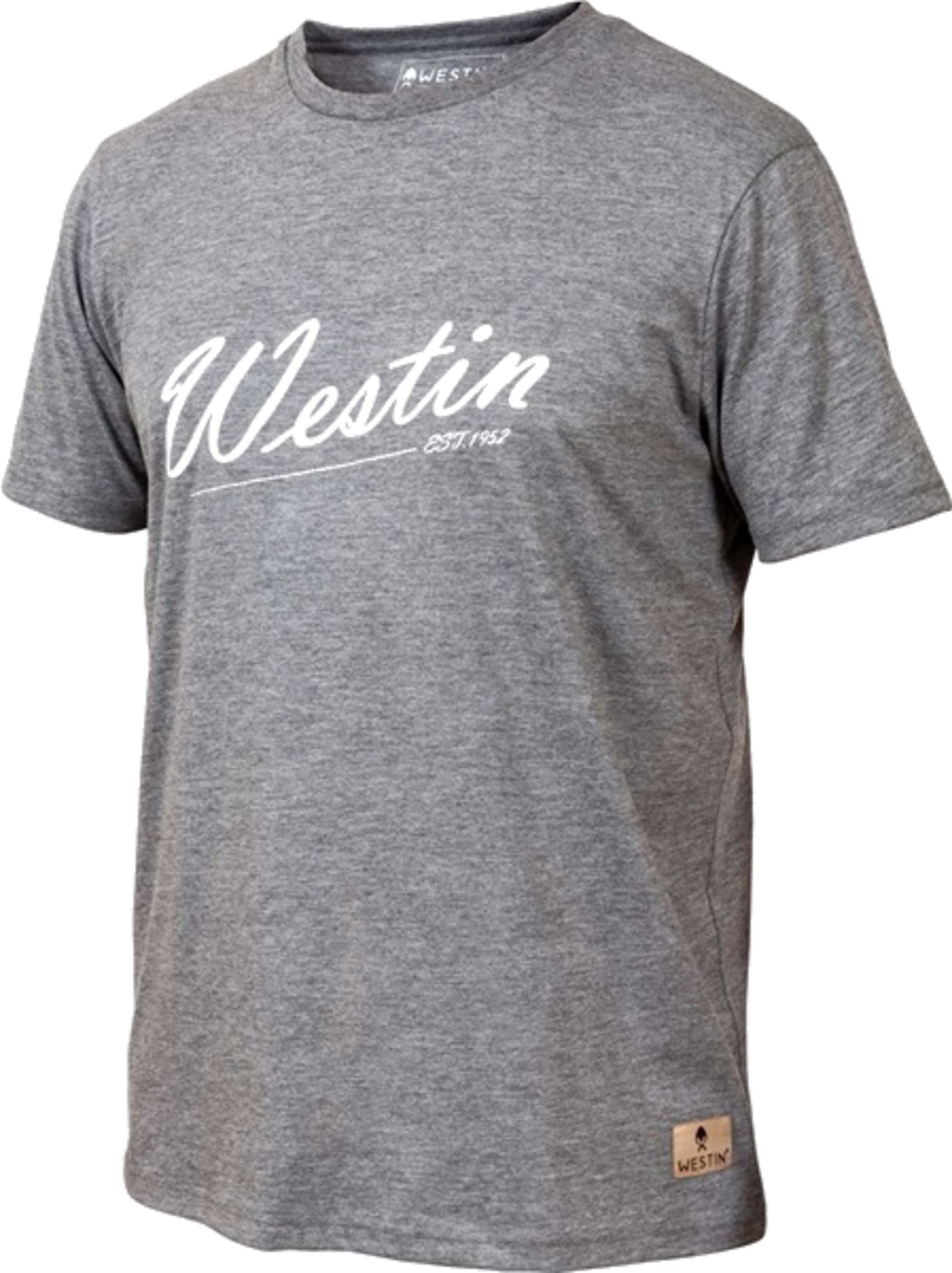 WESTIN, Westin Old School T-shirt Grey Melange
