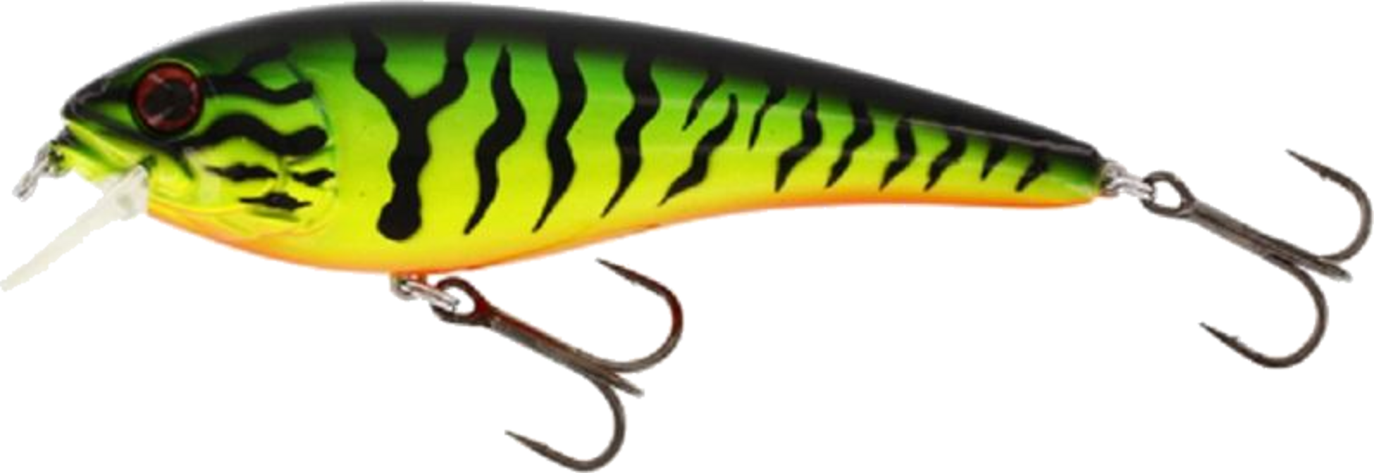 WESTIN, Westin Rawbite Crankbait 11cm 26g Low Floating Crazy Firetiger
