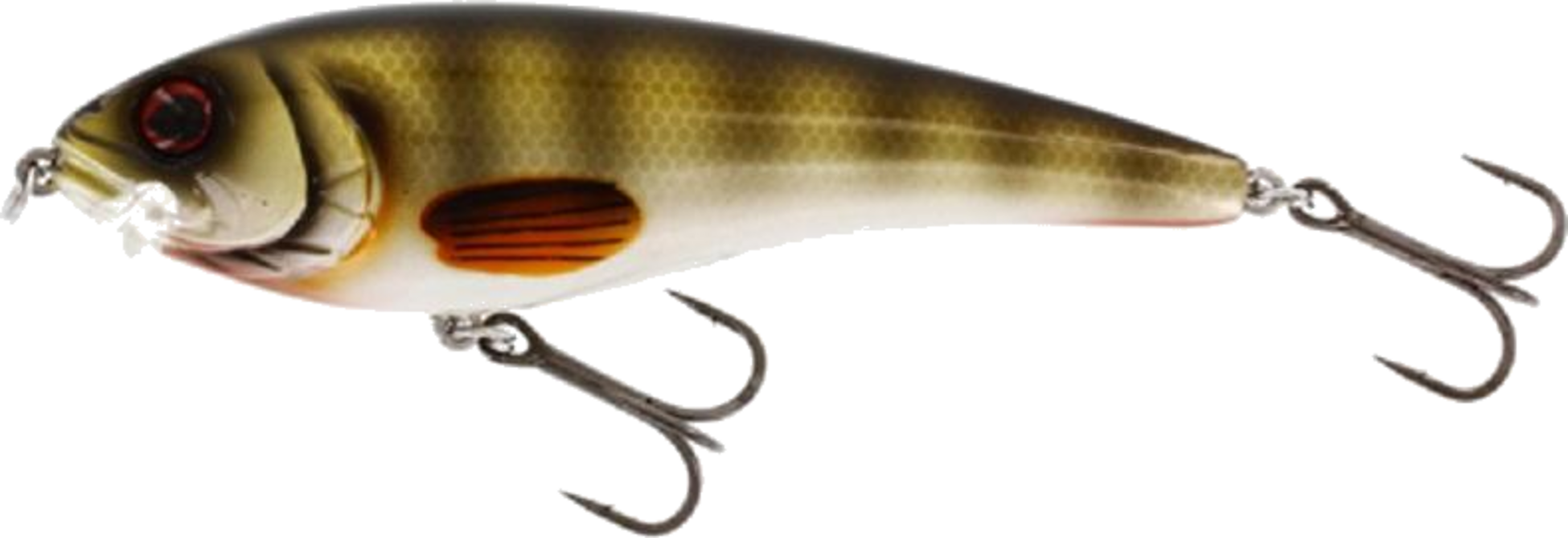 WESTIN, Westin Rawbite Crankbait 15cm 61g Low Floating Crystal Perch