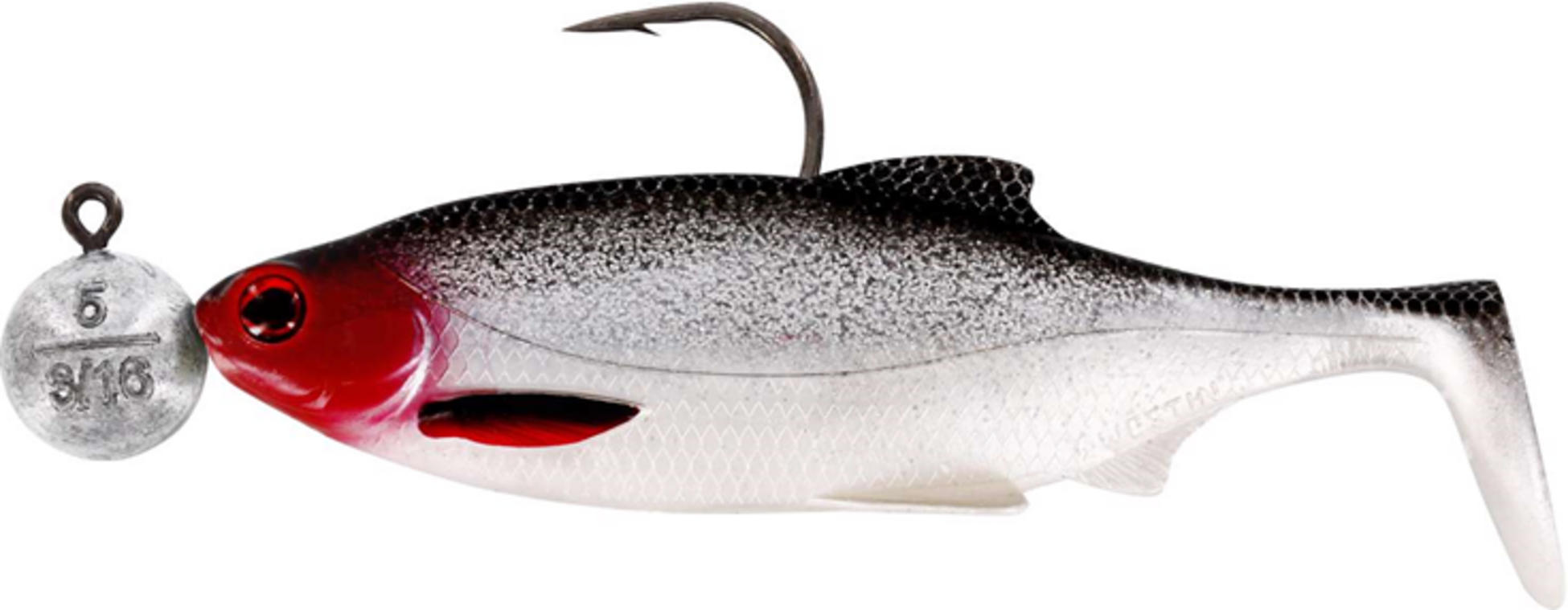 WESTIN, Westin Ricky The Roach 10cm R 'n R 10g #6/0 Redlight 1pcs