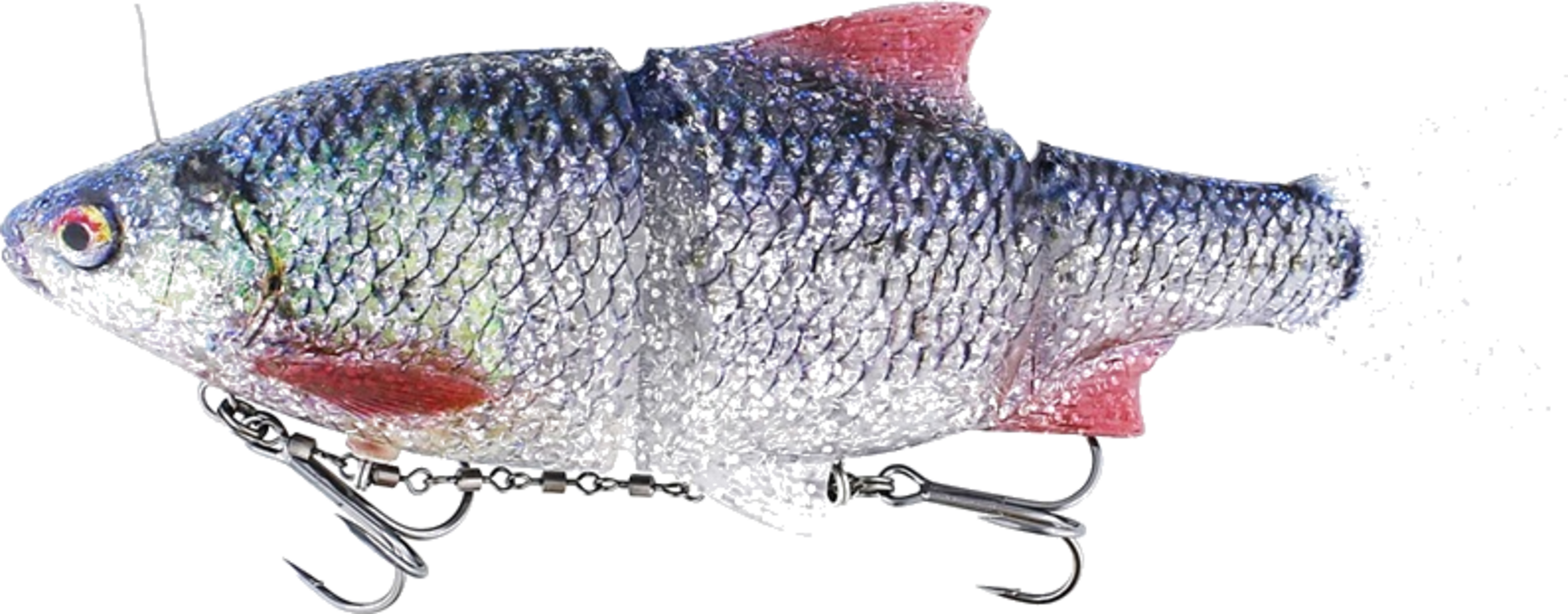 WESTIN, Westin Ricky The Roach Inline 15cm 52g Sinking Glitter Roach 1pcs