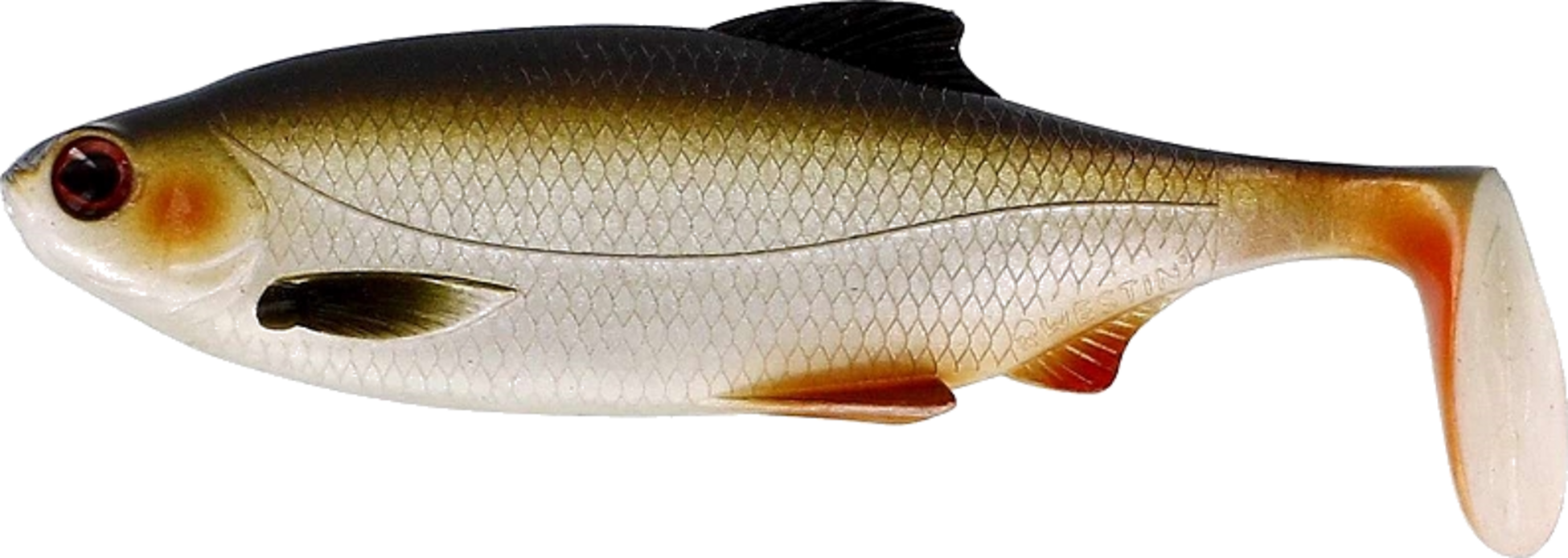 WESTIN, Westin Ricky The Roach Shadtail 14cm 42g Lively Roach 1pcs Bulk
