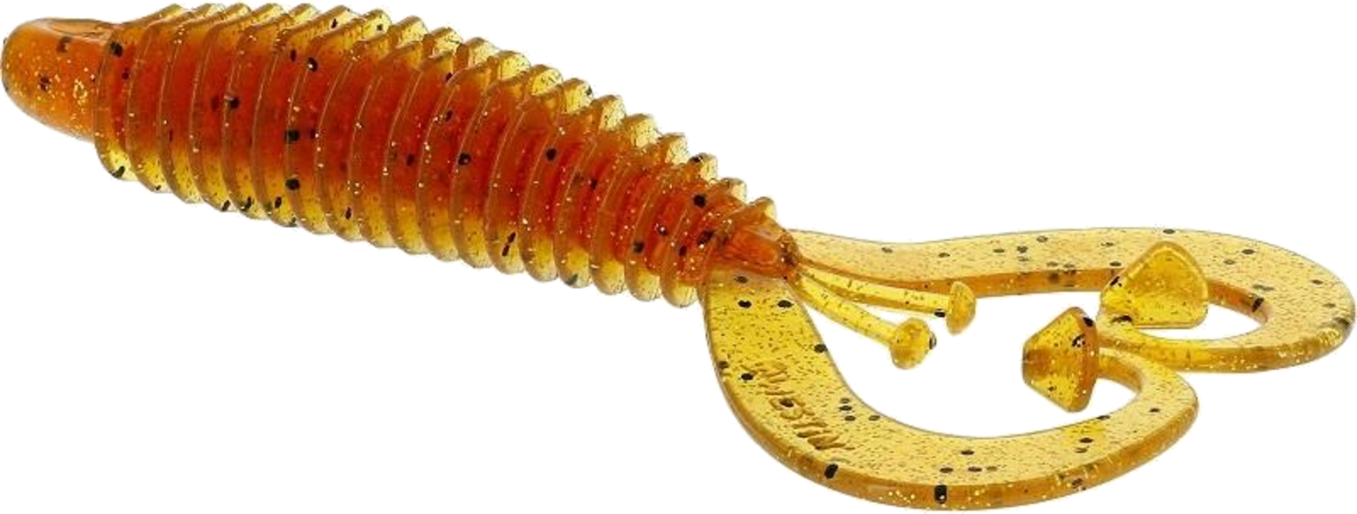 WESTIN, Westin Ringcraw Curltail 9cm 6g Motoroil Pepper 5pcs