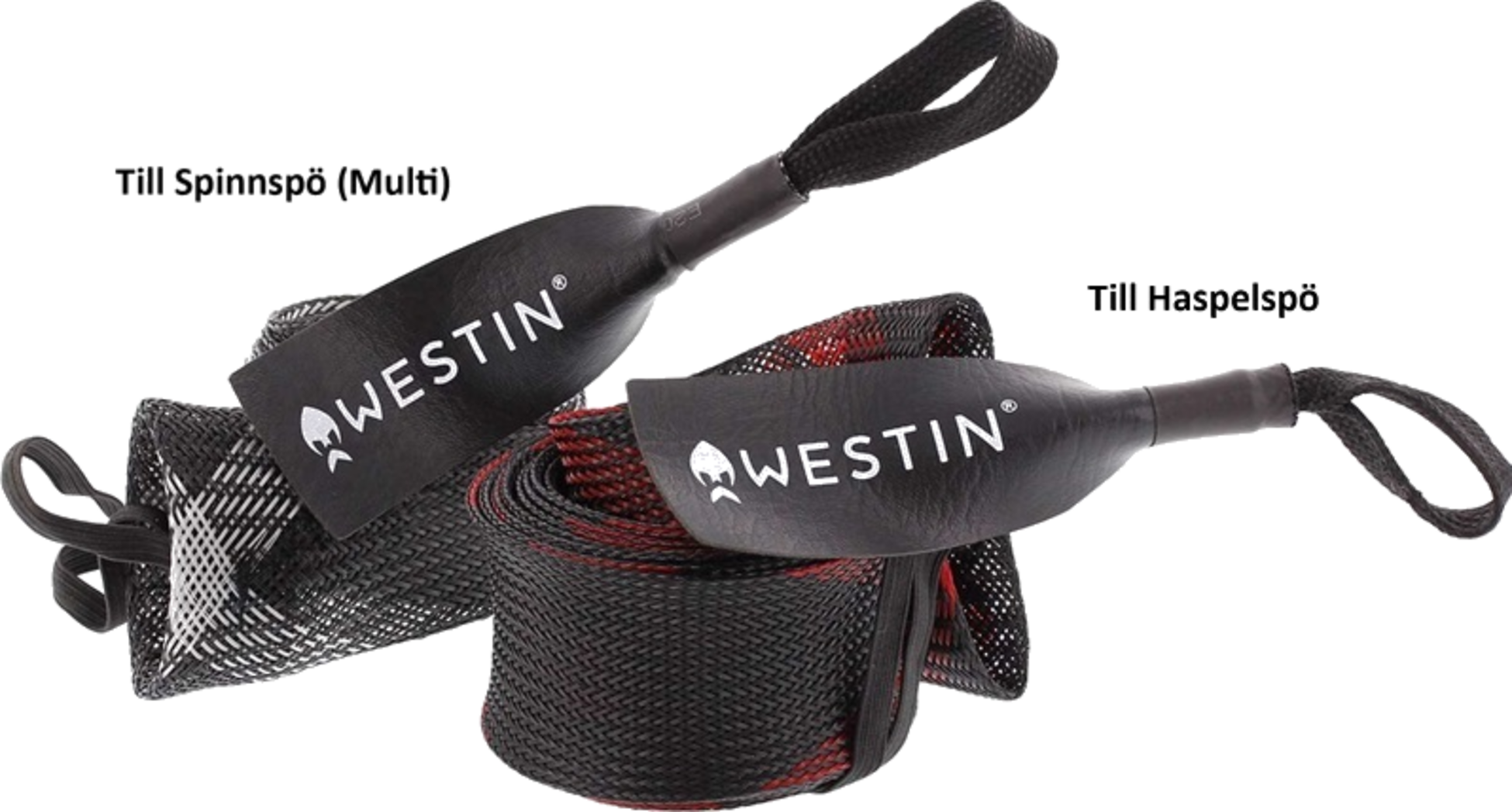 WESTIN, Westin Rod Cover Trigger Split Up To 8'6"/255cm Black/silver 3cm X 80cm