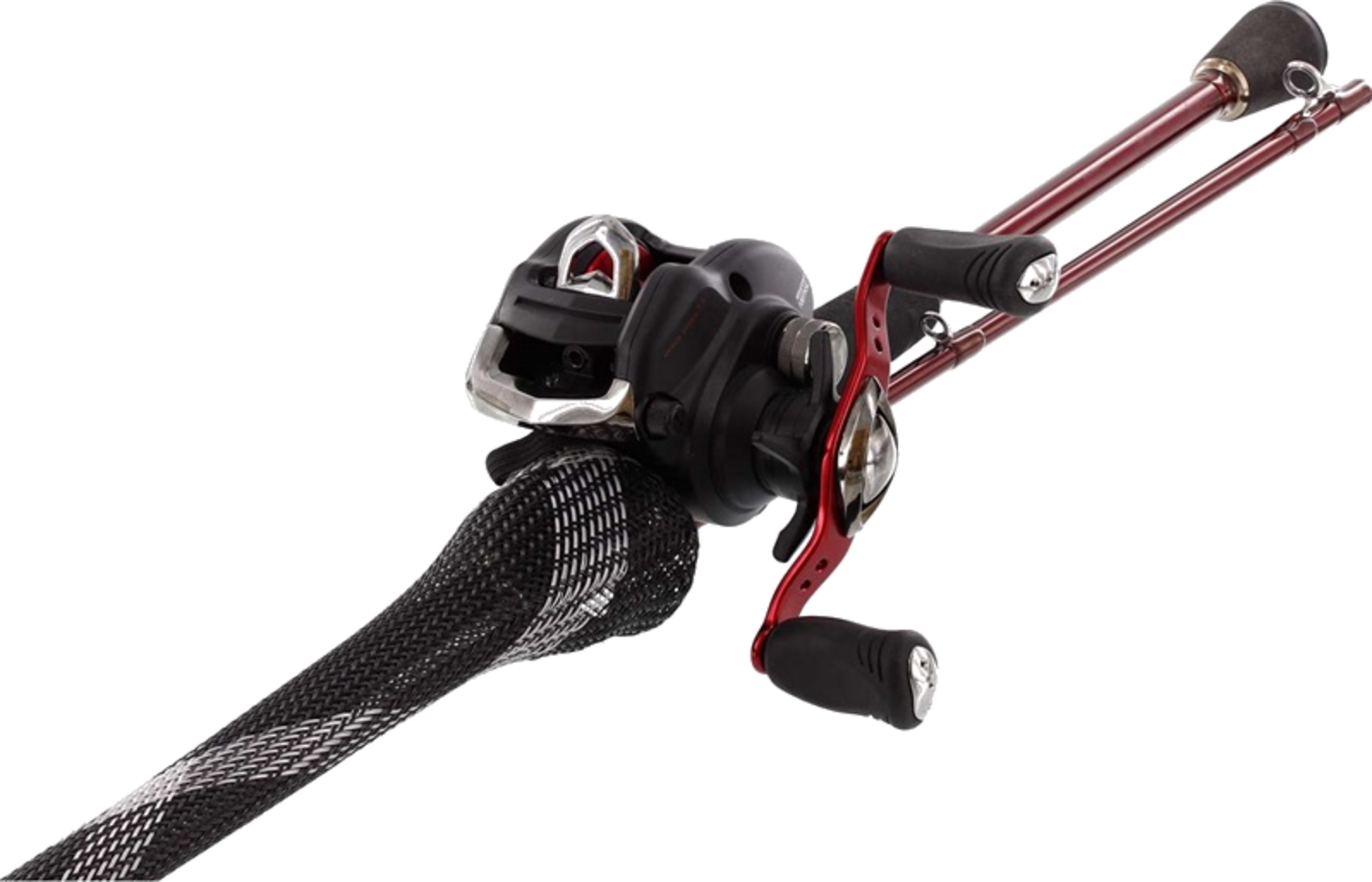 WESTIN, Westin Rod Cover Trigger Split Up To 8'6"/255cm Black/silver 3cm X 80cm