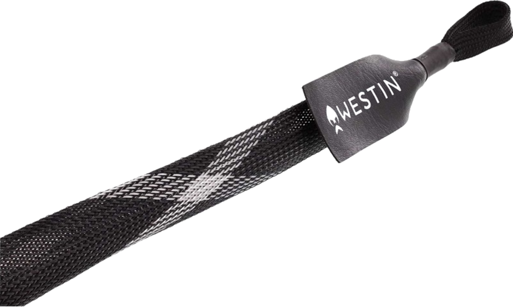 WESTIN, Westin Rod Cover Trigger Split Up To 8'6"/255cm Black/silver 3cm X 80cm