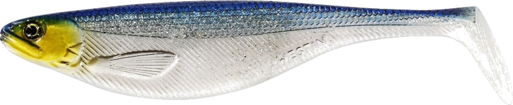 WESTIN, Westin Shadteez 7cm 4g Blue Headlight 1pcs