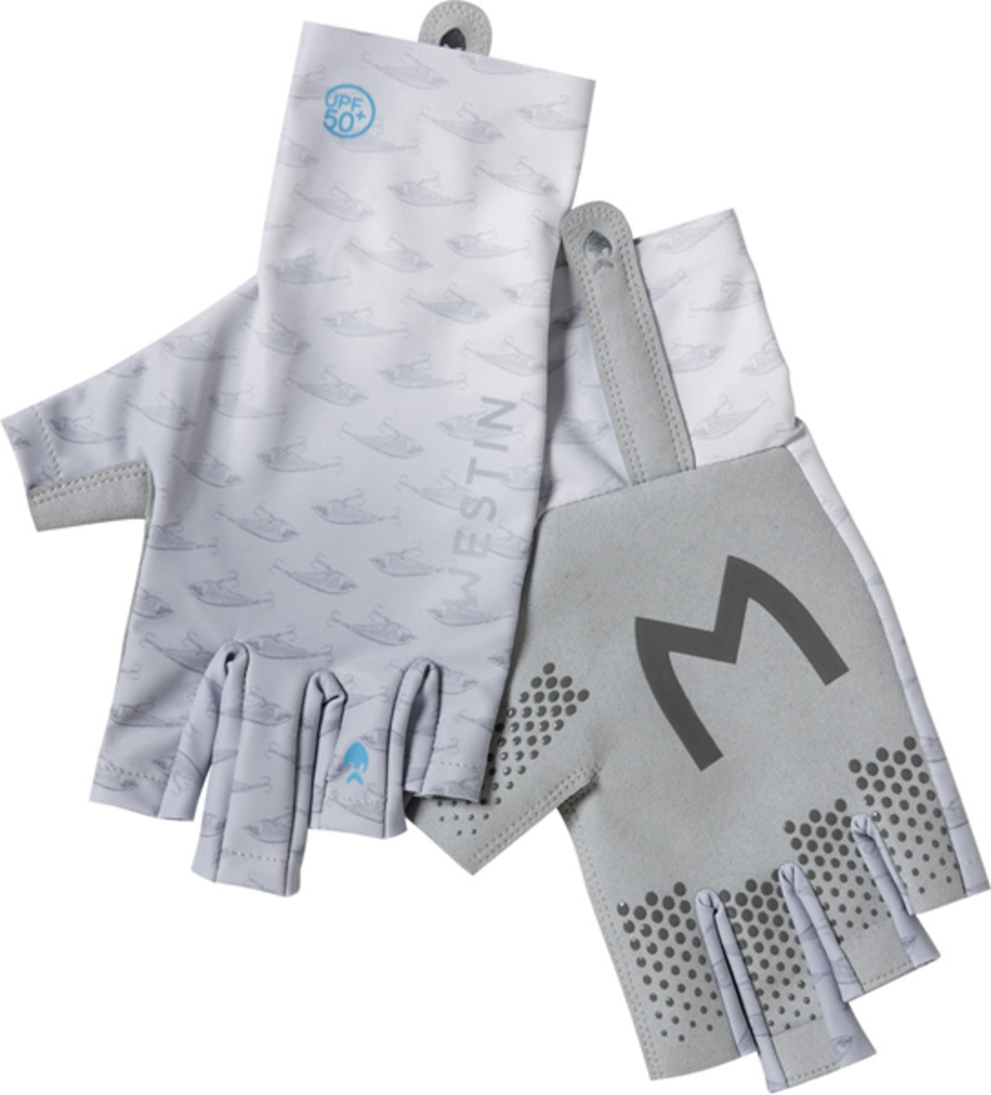 WESTIN, Westin Solar Upf Half Finger Glove M Grey