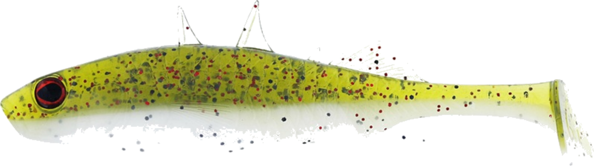 WESTIN, Westin Stanley The Stickleback Shadtail 5,5cm 1,5g Seaweed Pearl 4pcs