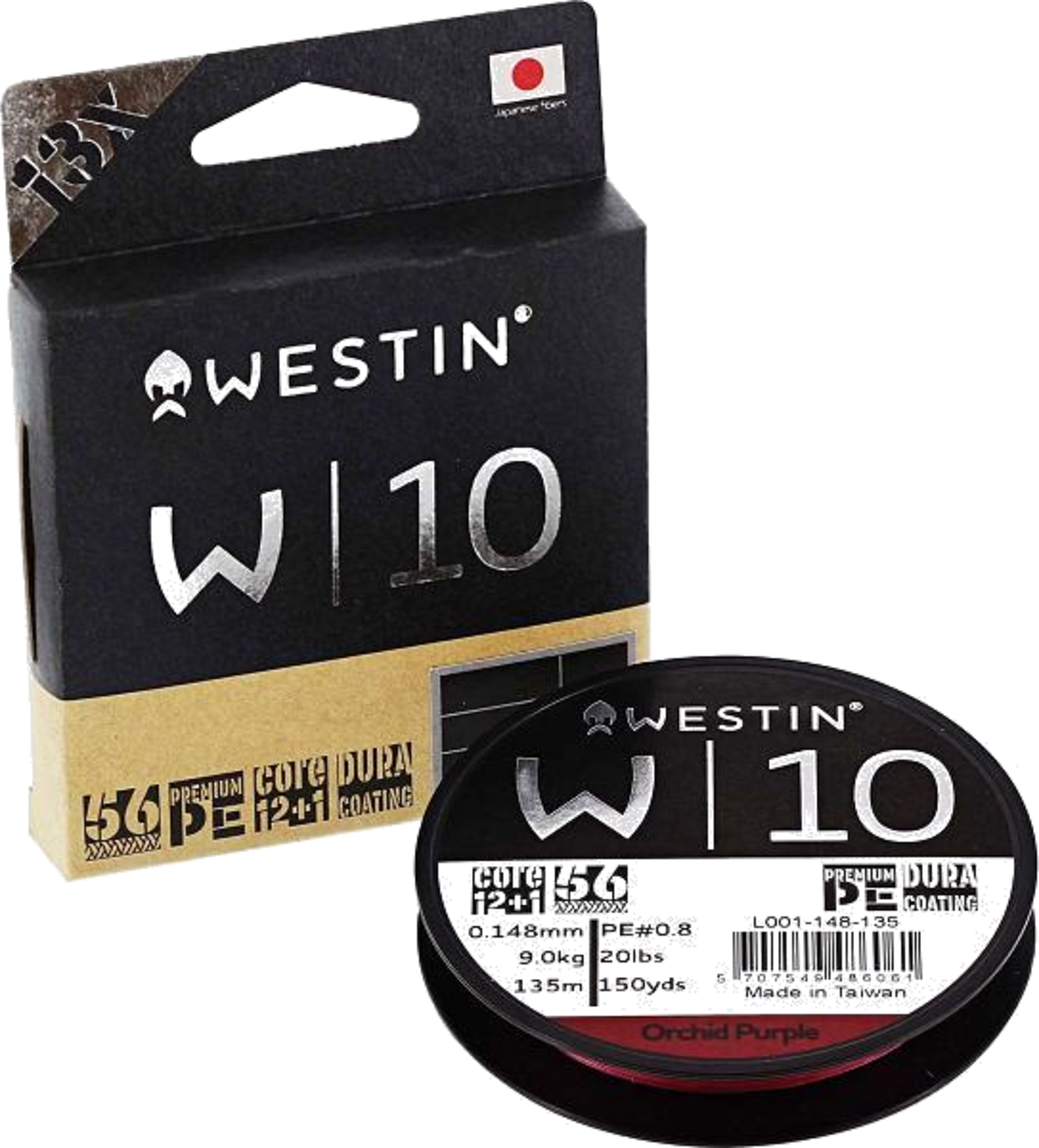 WESTIN, Westin W10 13 Braid Orchid Purple 0.305mm 135m 28.9kg