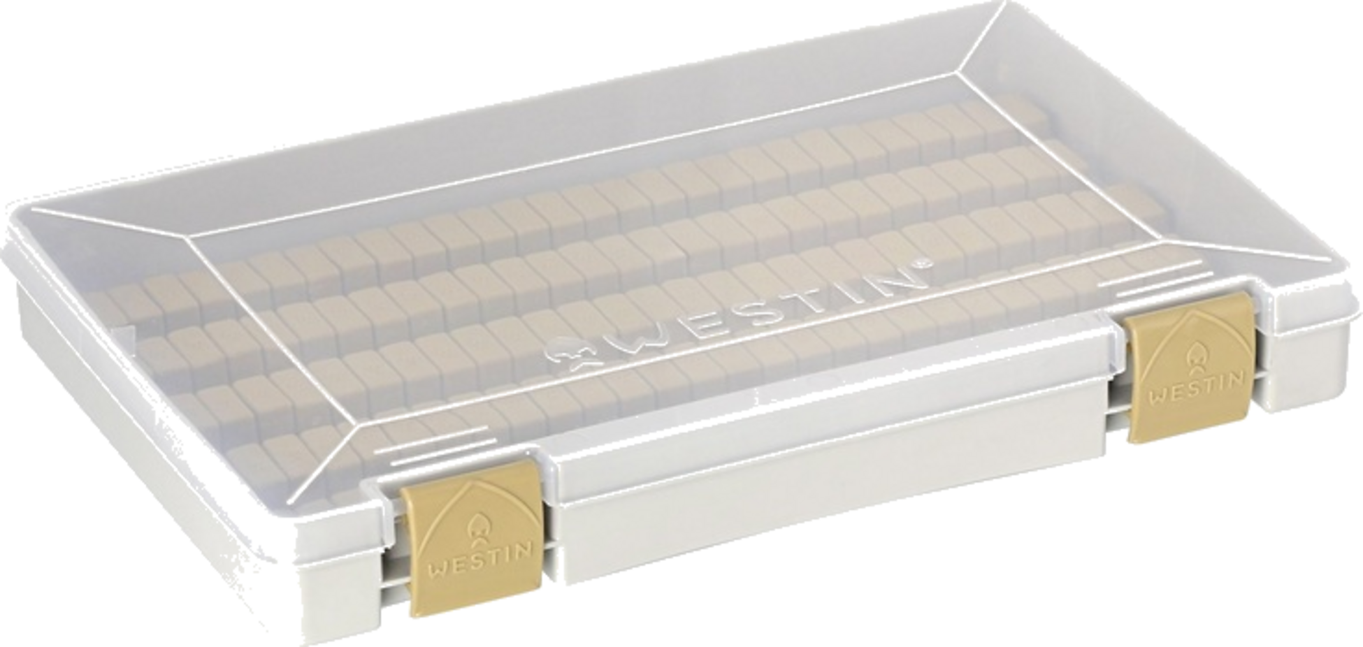 WESTIN, Westin W3 Jig Box (135 Slots) 27,4x18x4cm M Grey/clear