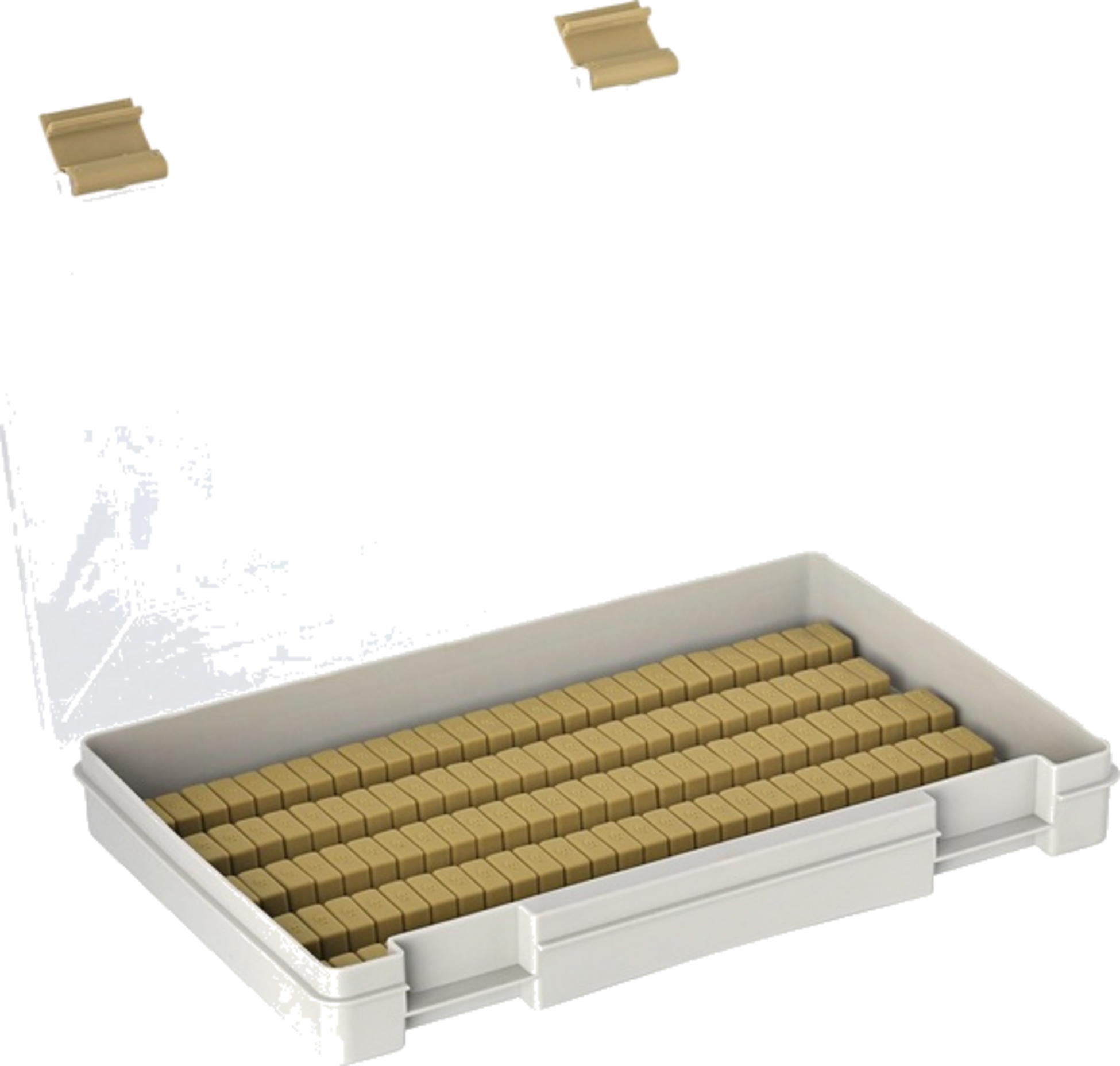 WESTIN, Westin W3 Jig Box (135 Slots) 27,4x18x4cm M Grey/clear
