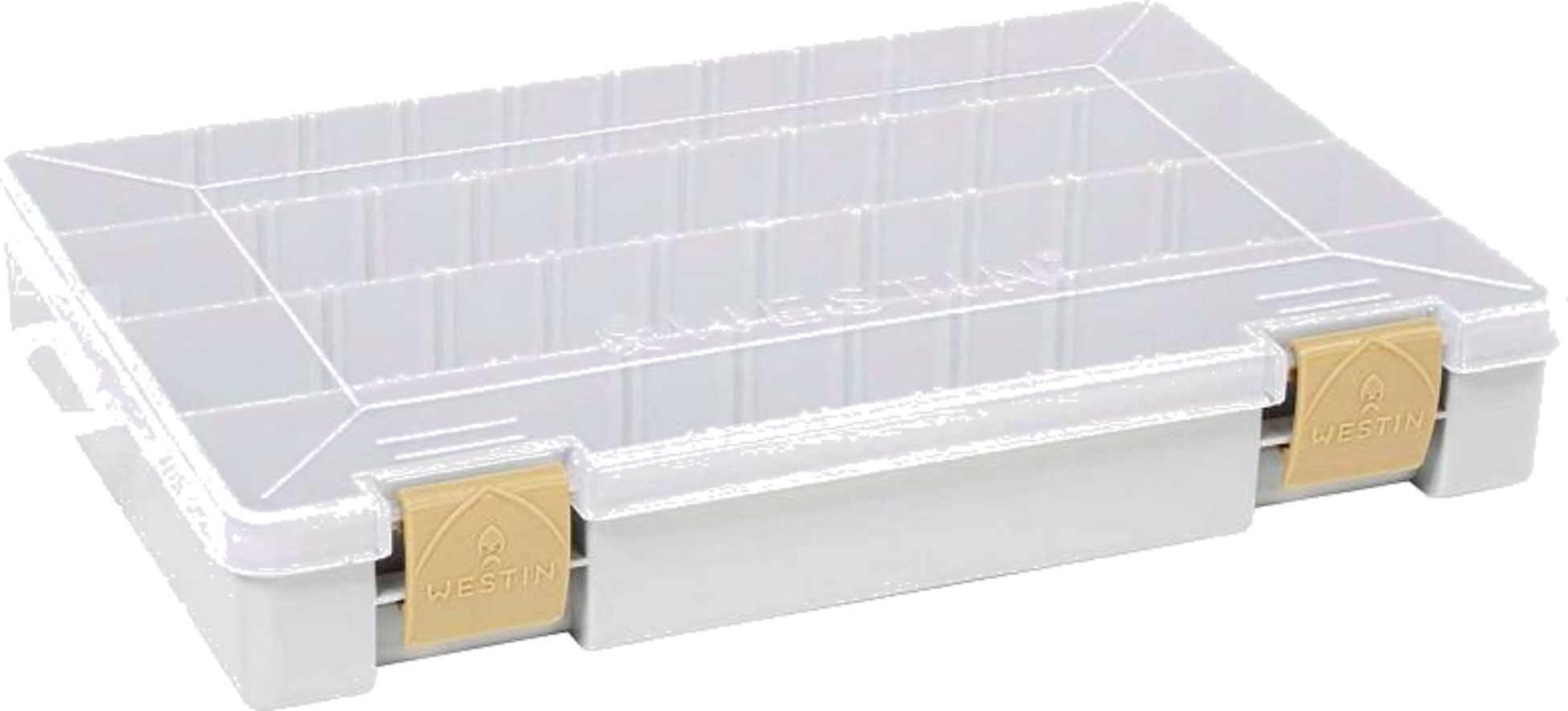 WESTIN, Westin W3 Tackle Box 27,5x18,5x4,5cm Grey/clear