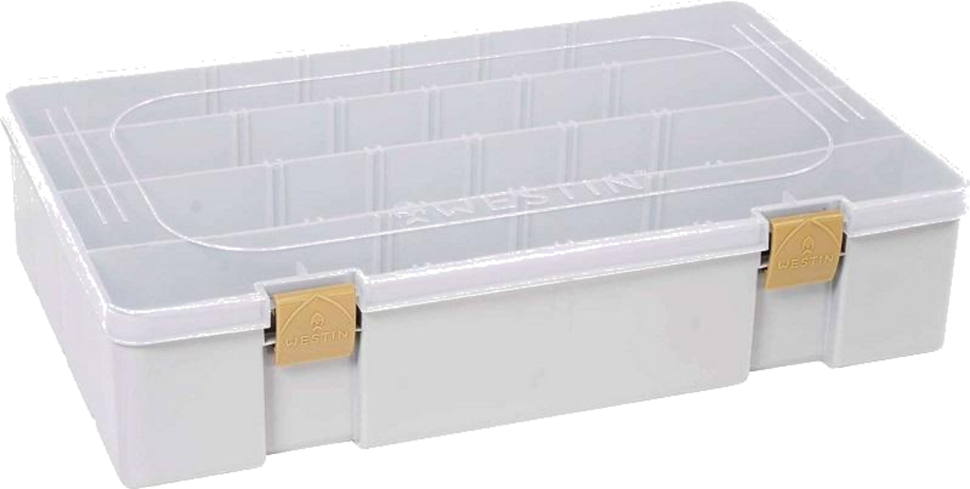 WESTIN, Westin W3 Tackle Box 36x22,5x8cm Grey/clear