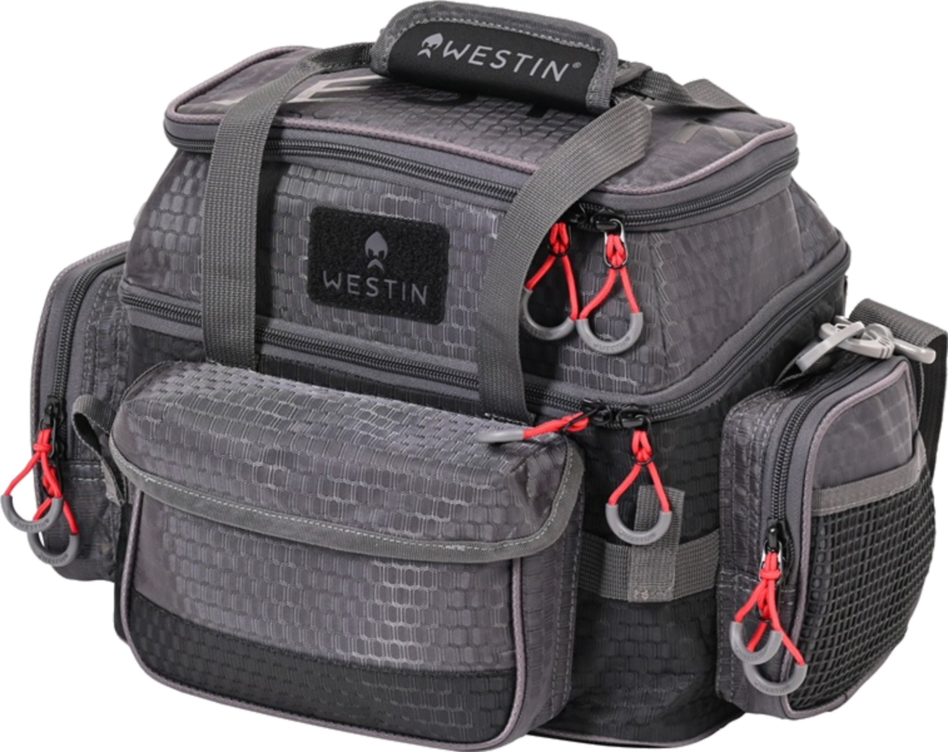 WESTIN, Westin W4 Lure Bag Plus 4 Boxes Small Titanium Black