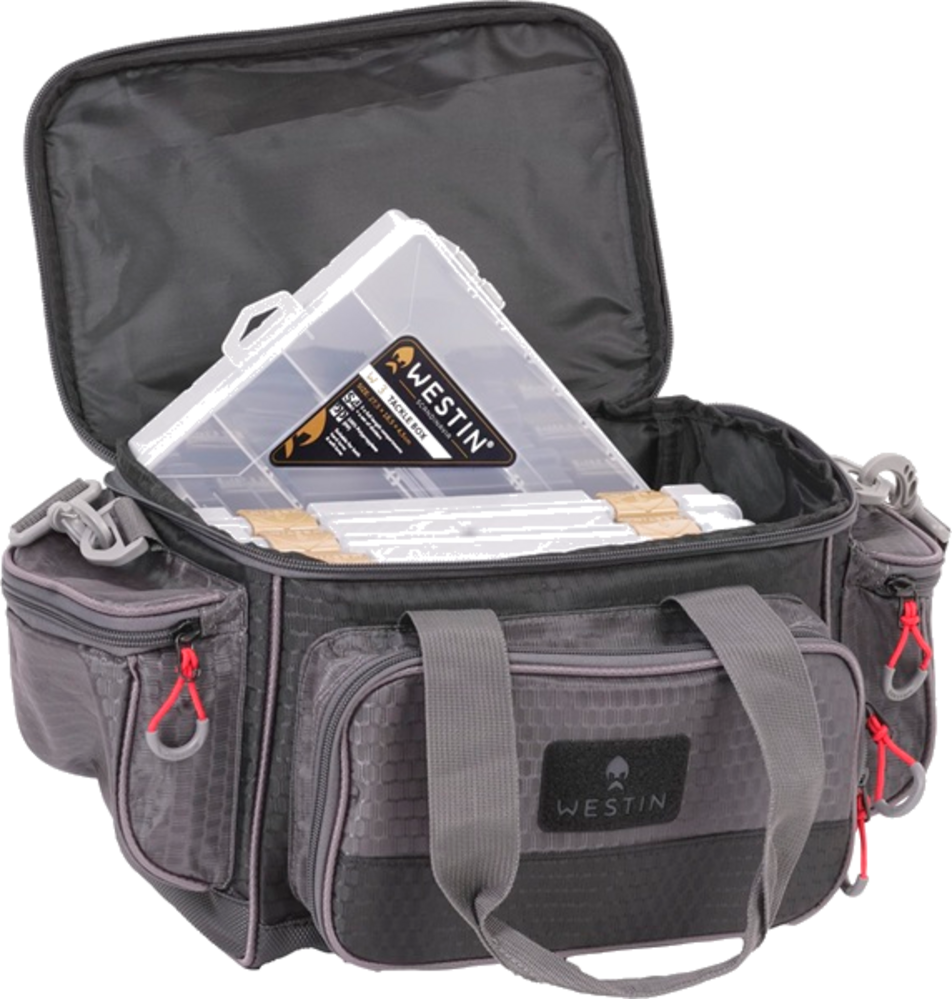 WESTIN, Westin W4 Lure Loader 4 Boxes Small Titanium Black