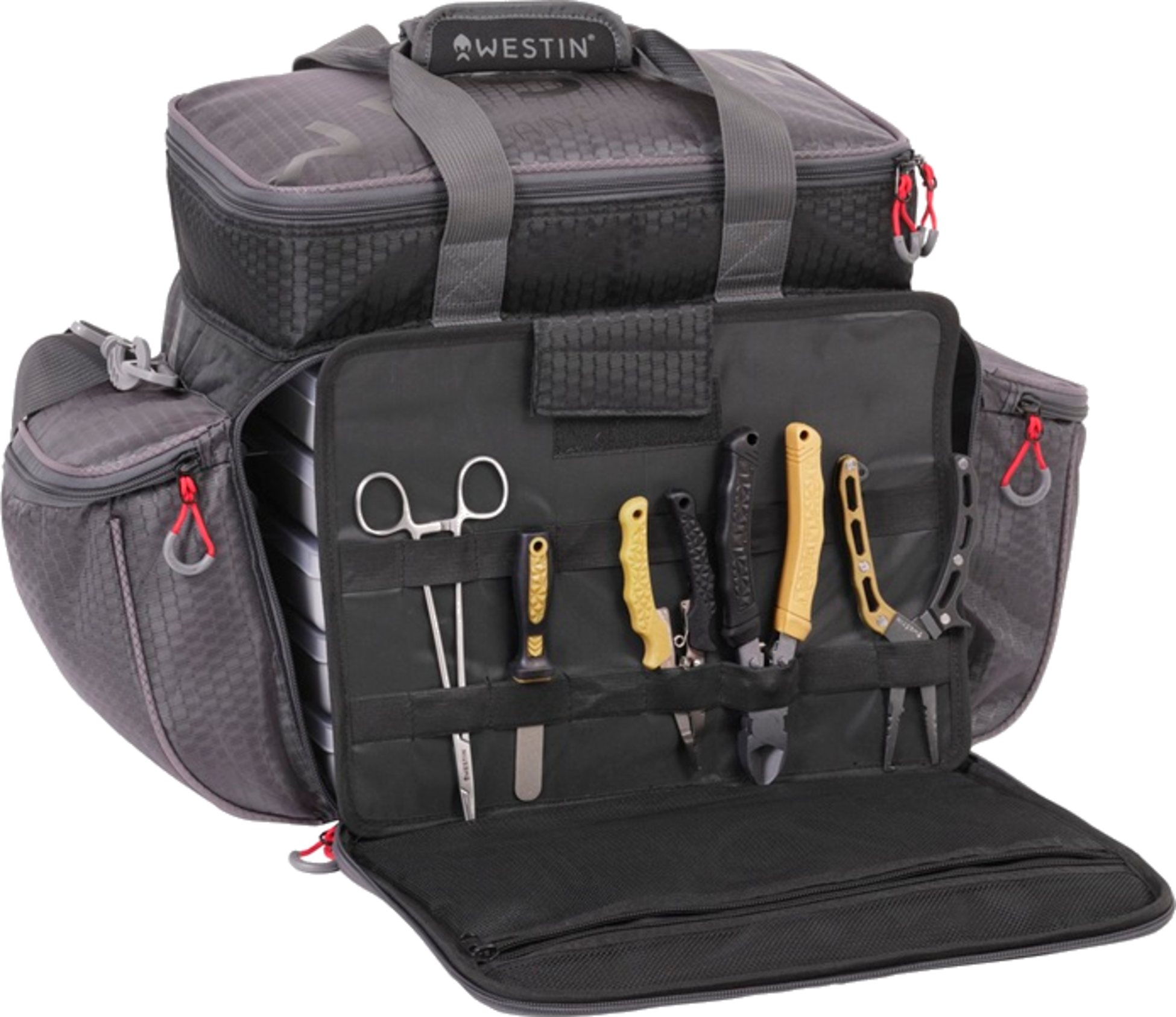 WESTIN, Westin W4 Master Lure Bag 5 Boxes Os Titanium Black
