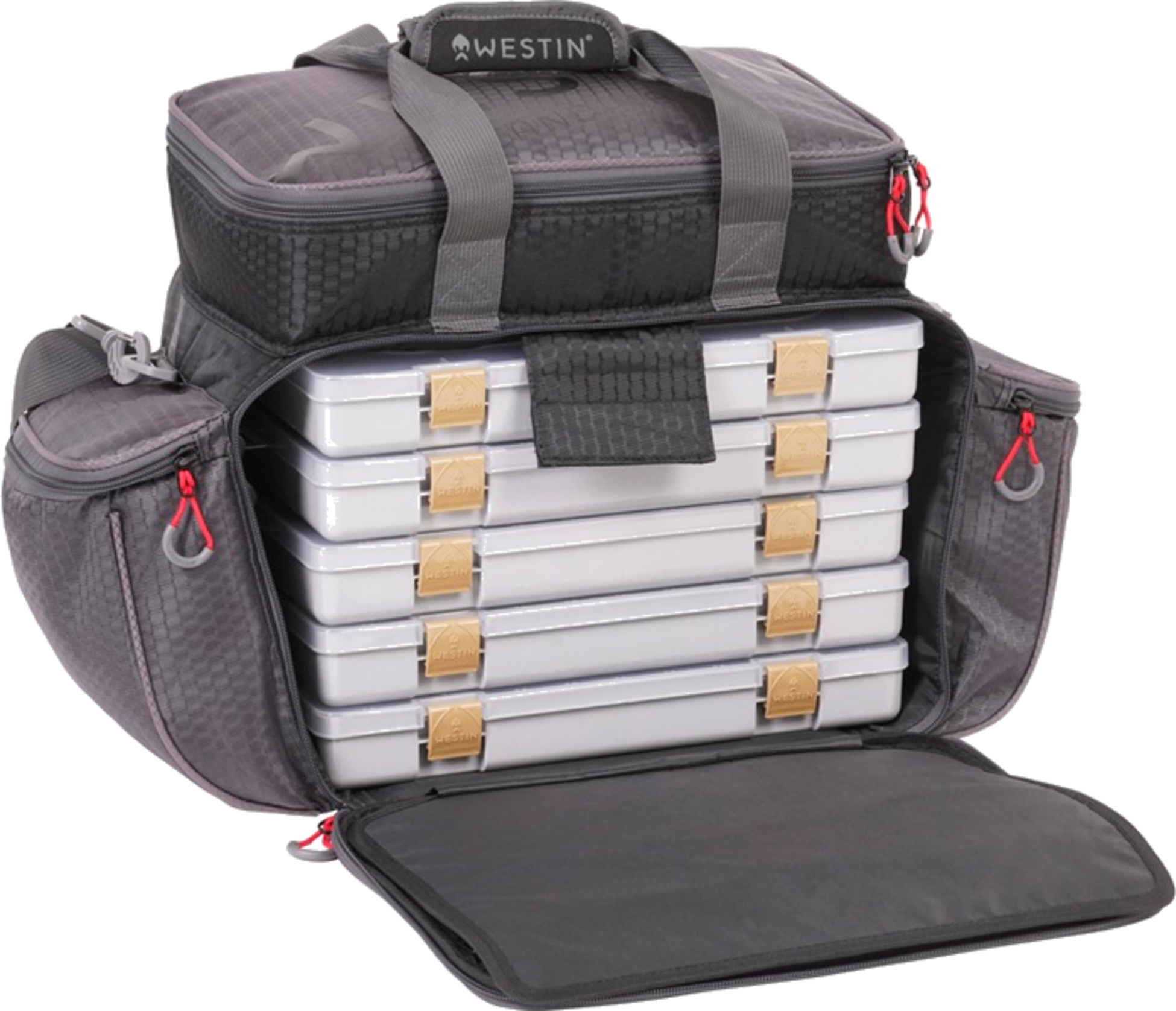 WESTIN, Westin W4 Master Lure Bag 5 Boxes Os Titanium Black