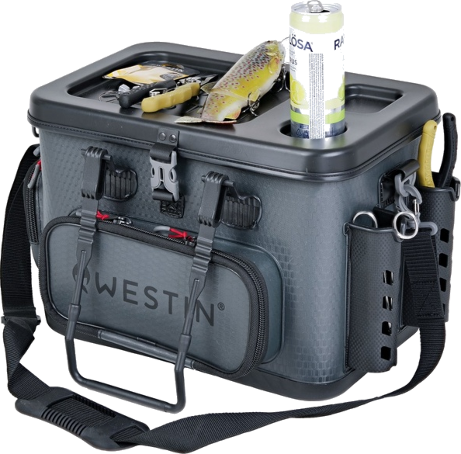 WESTIN, Westin W4 Safeguard Tackle Bag Small Titanium Black