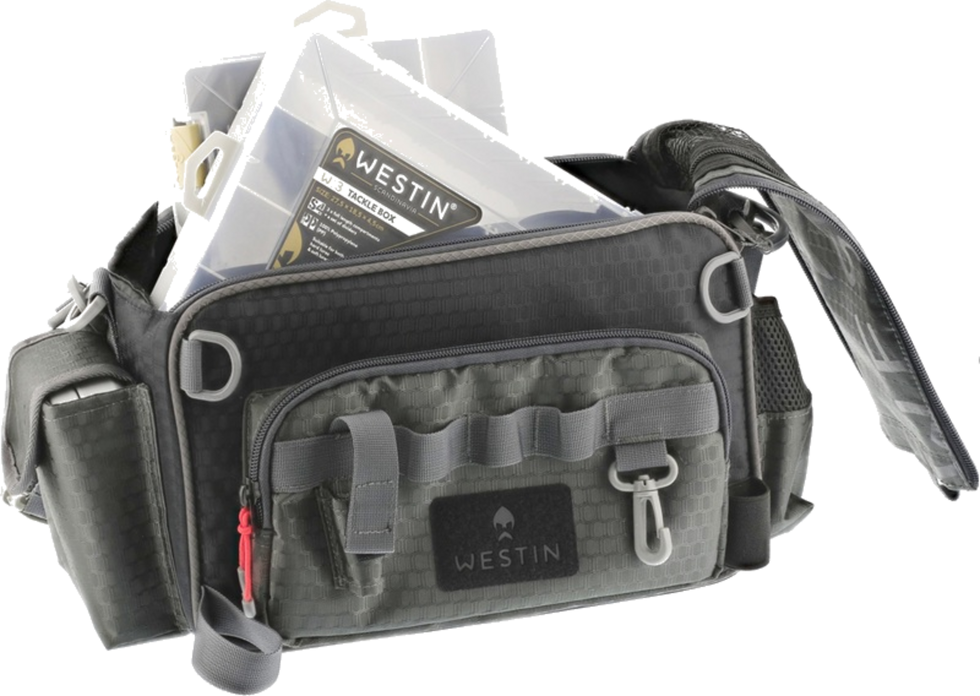 WESTIN, Westin W4 Super Finesse Bag 3 Boxes Medium Titanium Black