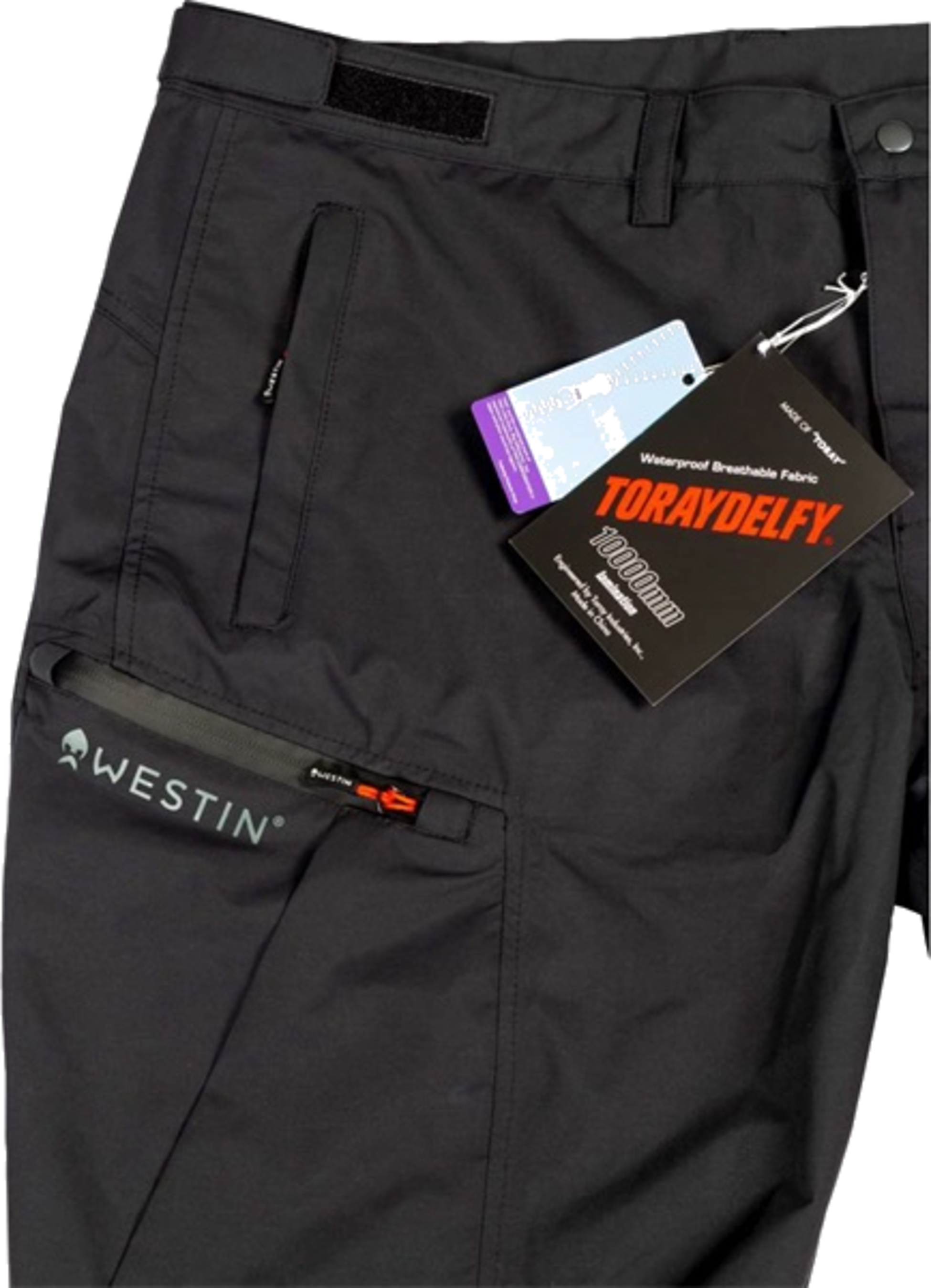 WESTIN, Westin W6 Rain Pants Steel Black