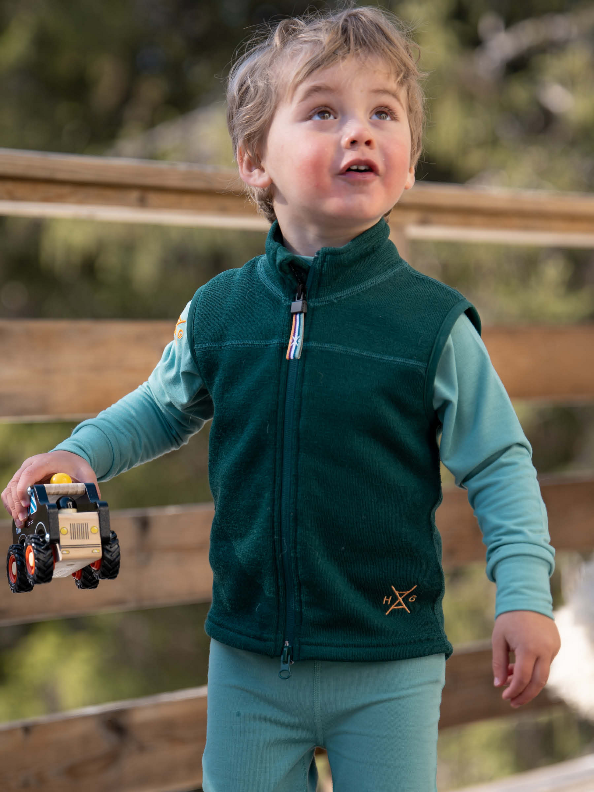 ULLMAX, Whistler Woolterry Vest Kids