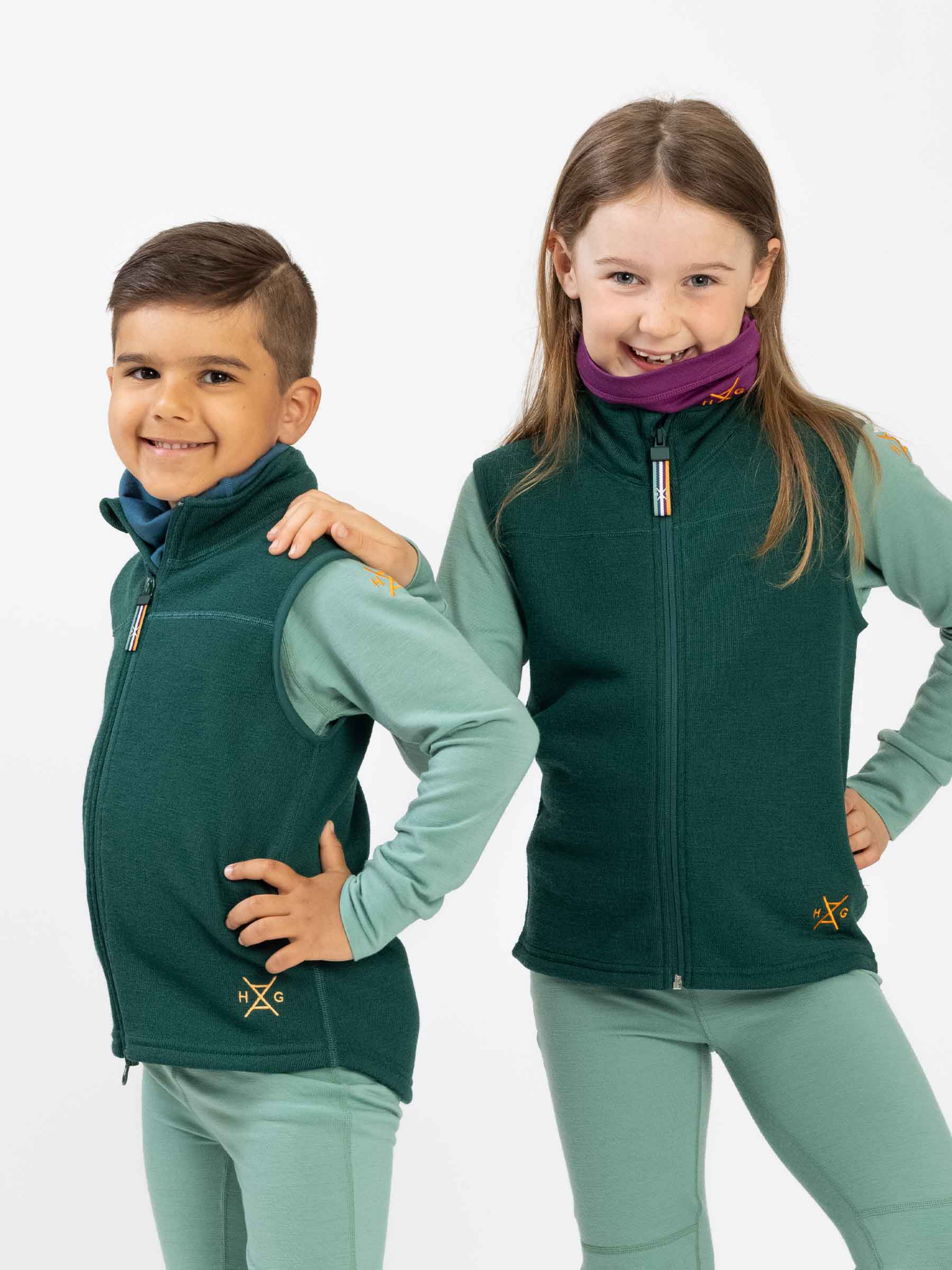 ULLMAX, Whistler Woolterry Vest Kids