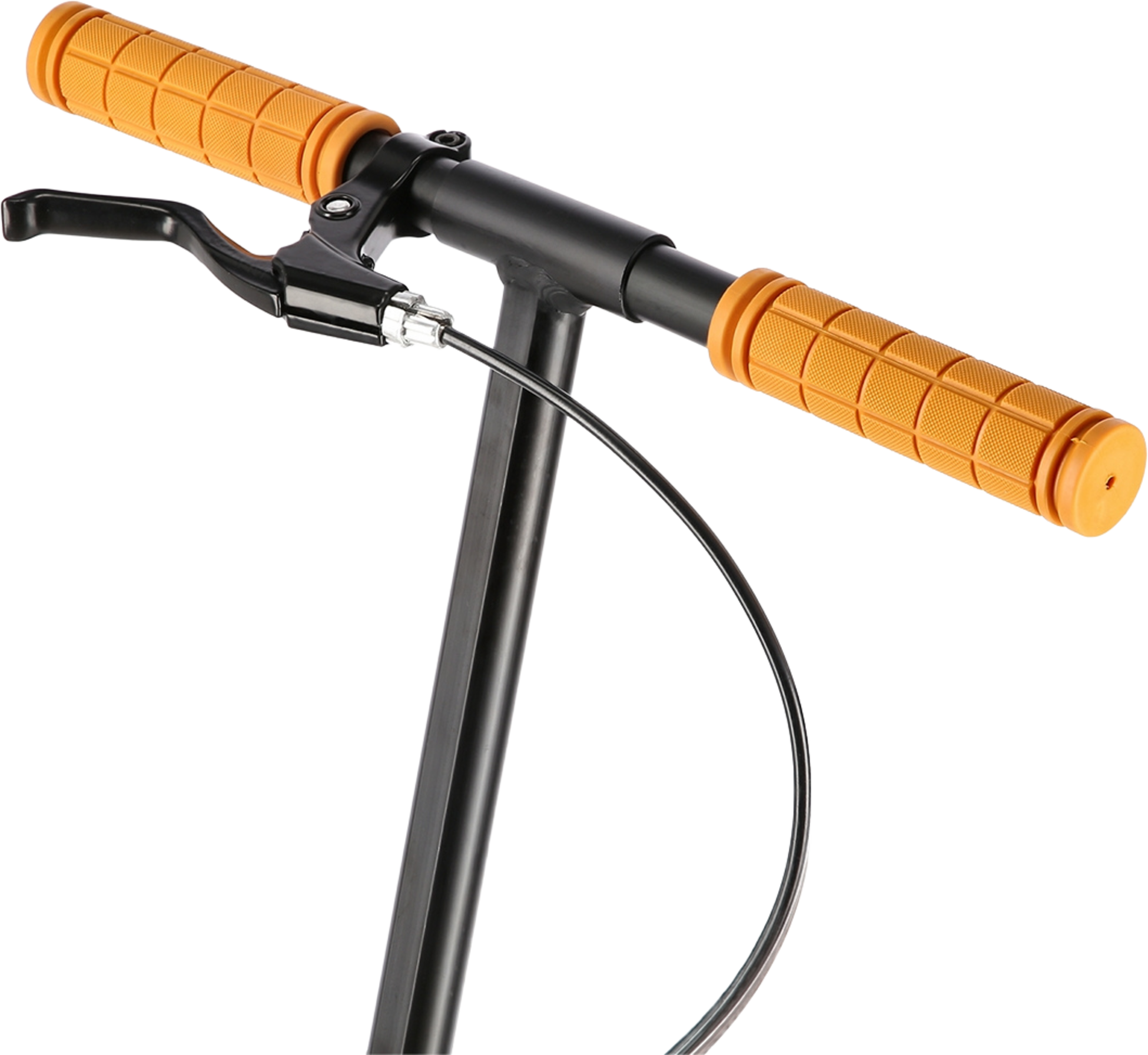 NORTHIX, White-orange Kick Scooter, Adjustable Height