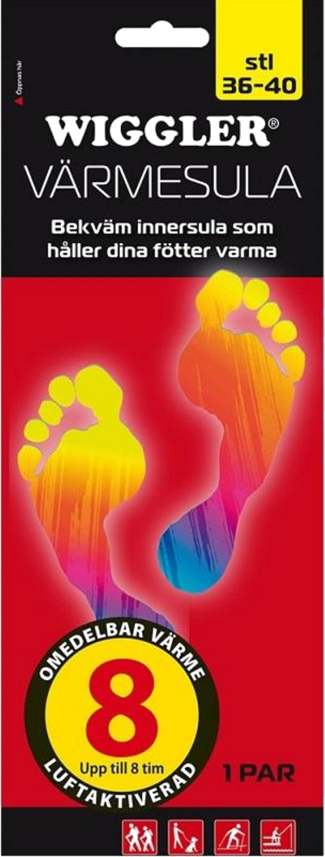 WIGGLER, Wiggler V&auml;rmesula Stl 36-40