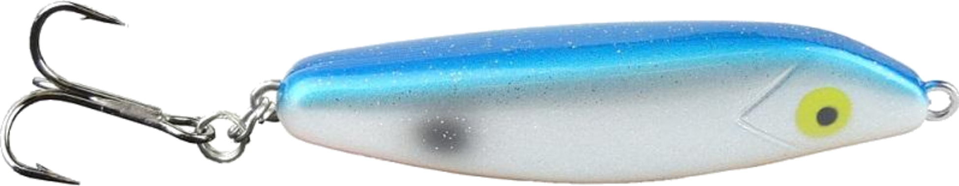 WIGGLER, Wiggler Vicke Silverglitter/bl&aring;/koppar 15g