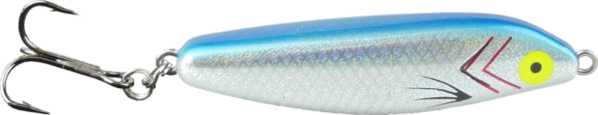 WIGGLER, Wiggler Vicke Silverprisma/bl&aring; 15g